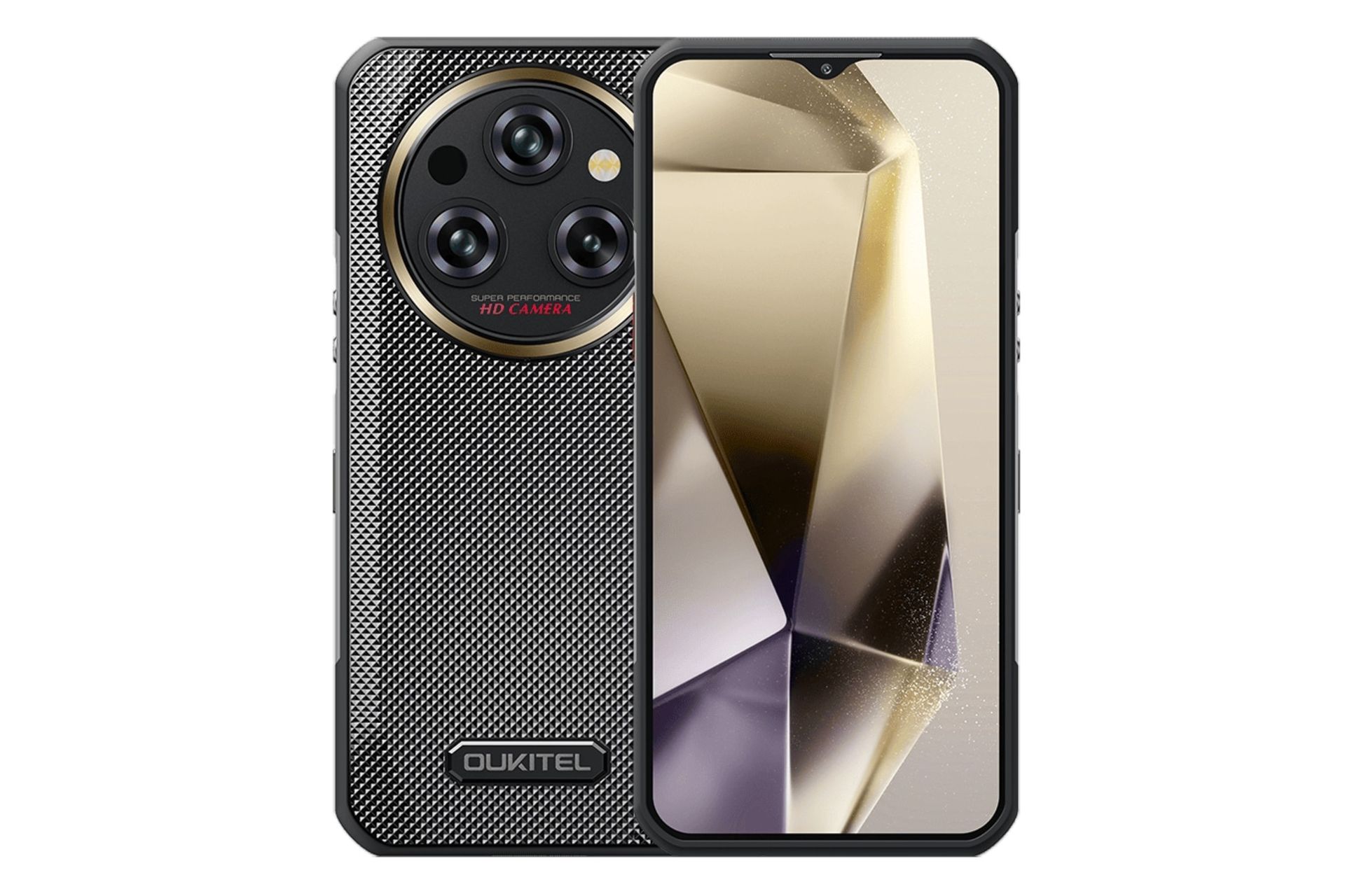 پنل جلو و پشت گوشی موبایل اوکیتل WP35 پرو مشکی / Oukitel WP35 Pro