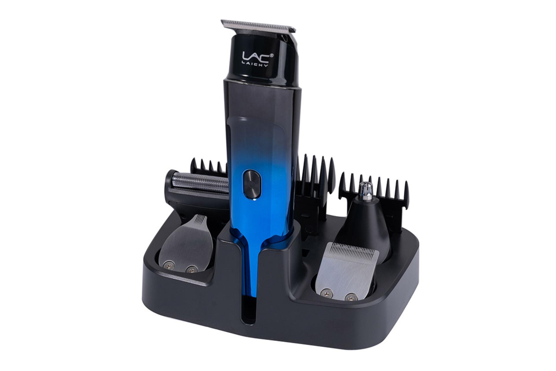 ماشین اصلاح و ریش تراش لایچی LAC LAICHY L-911 روی پایه با لوازم همراه