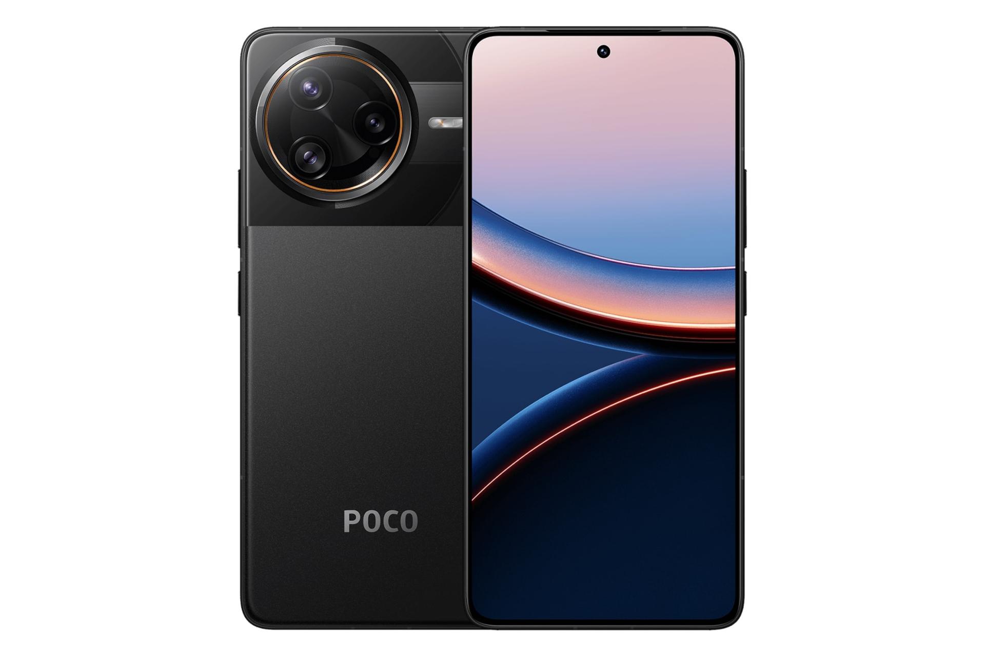 پنل جلو و پشت گوشی موبایل پوکو F7 اولترا شیائومی مشکی / Xiaomi Poco F7 Ultra