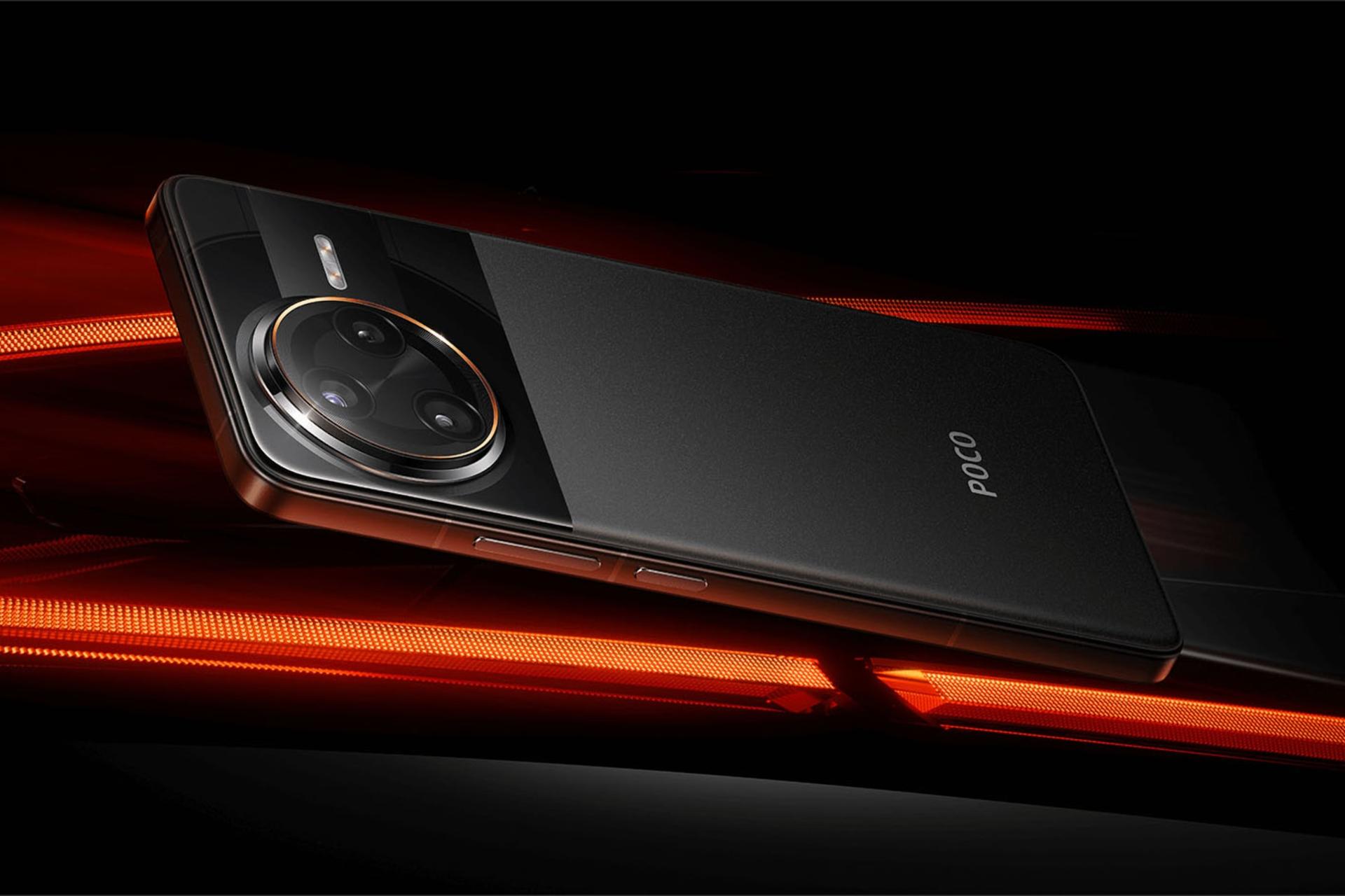 پنل پشت گوشی موبایل پوکو F7 اولترا شیائومی مشکی / Xiaomi Poco F7 Ultra