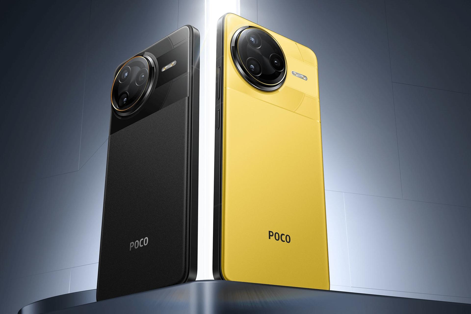 گوشی موبایل پوکو F7 اولترا شیائومی مشکی در رنگ های مختلف / Xiaomi Poco F7 Ultra