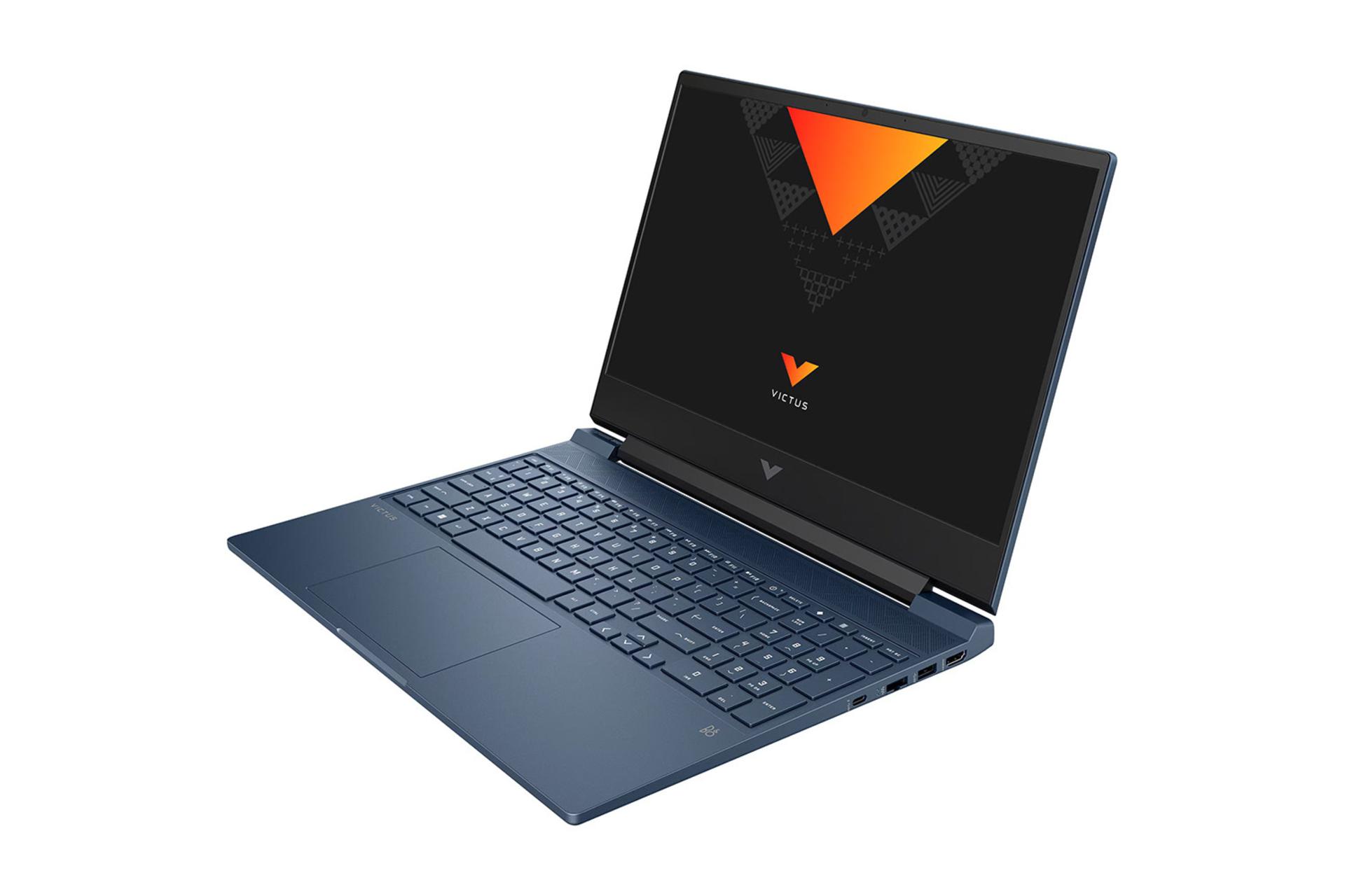 لپ تاپ اچ پی HP Victus 15-fb1107nq  نمای جلو و راست