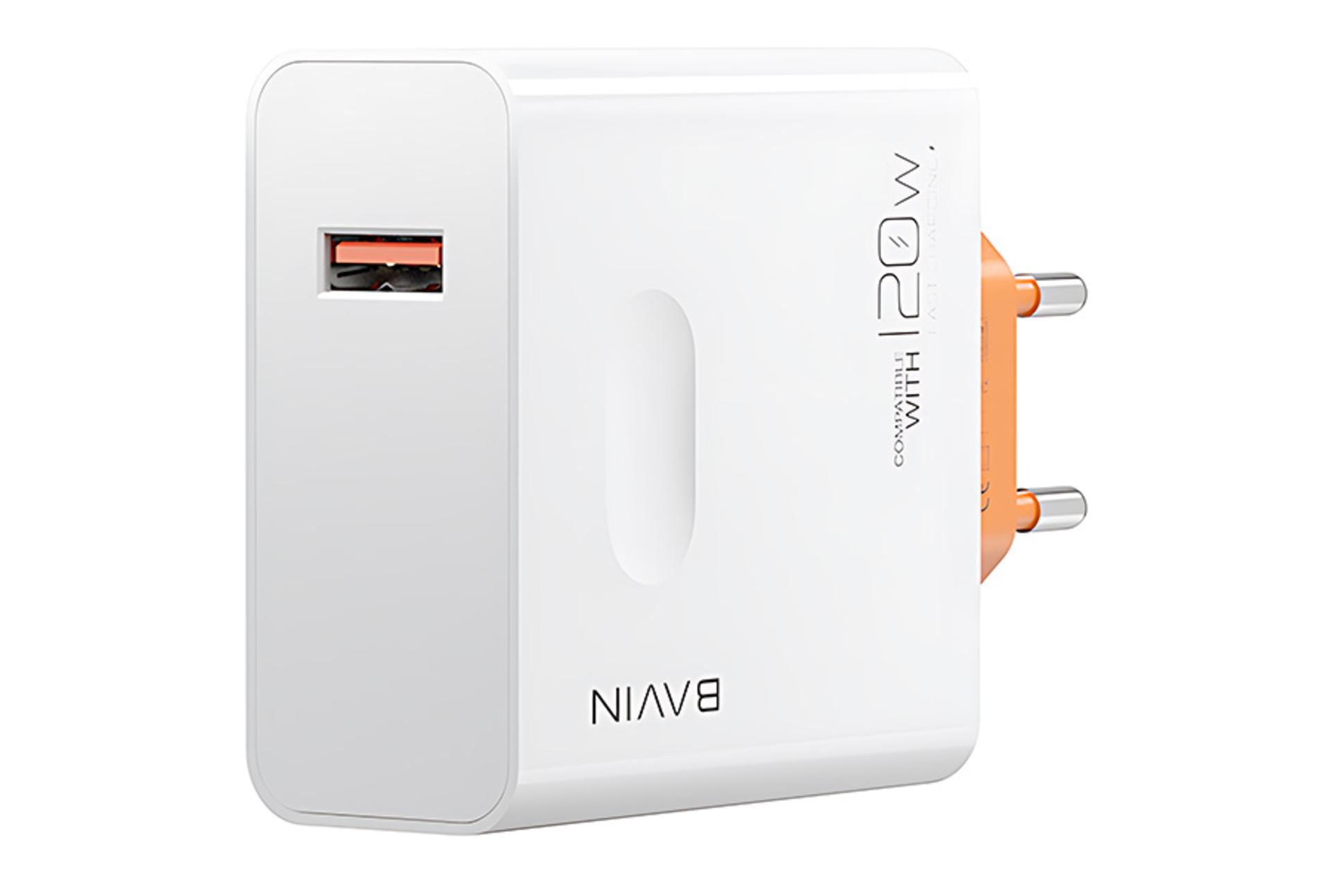 نمای پشتی شارژر باوین Bavin PC955Y