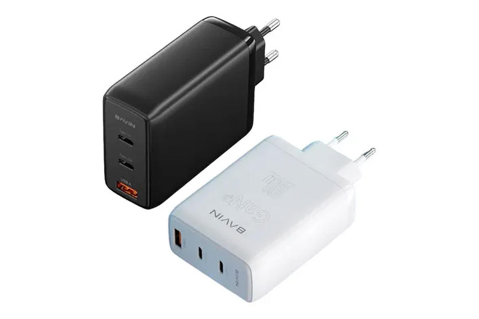 نمای کناری شارژر باوین Bavin PC917Y