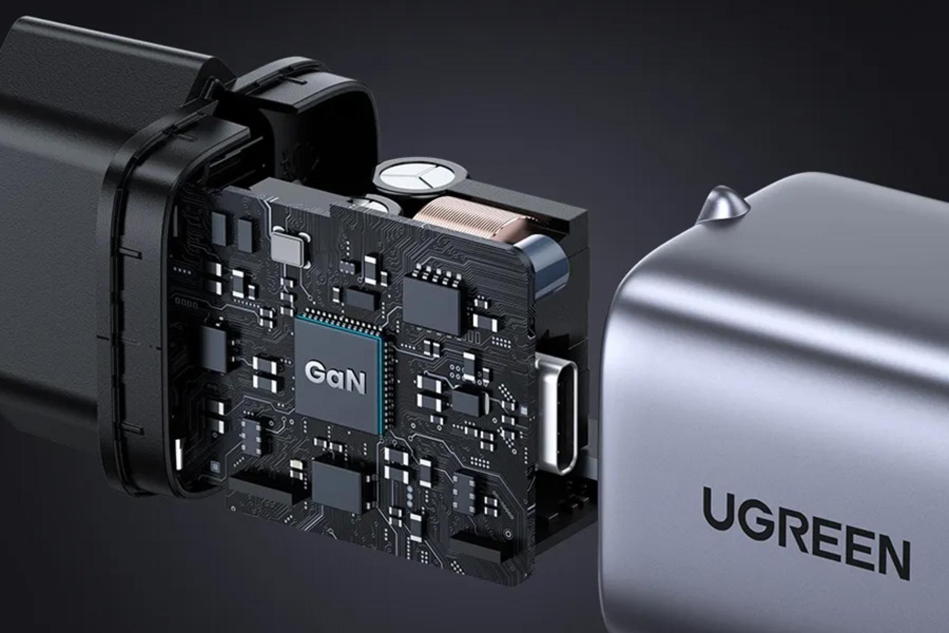 نمای داخلی شارژر یوگرین UGREEN CD319-90666