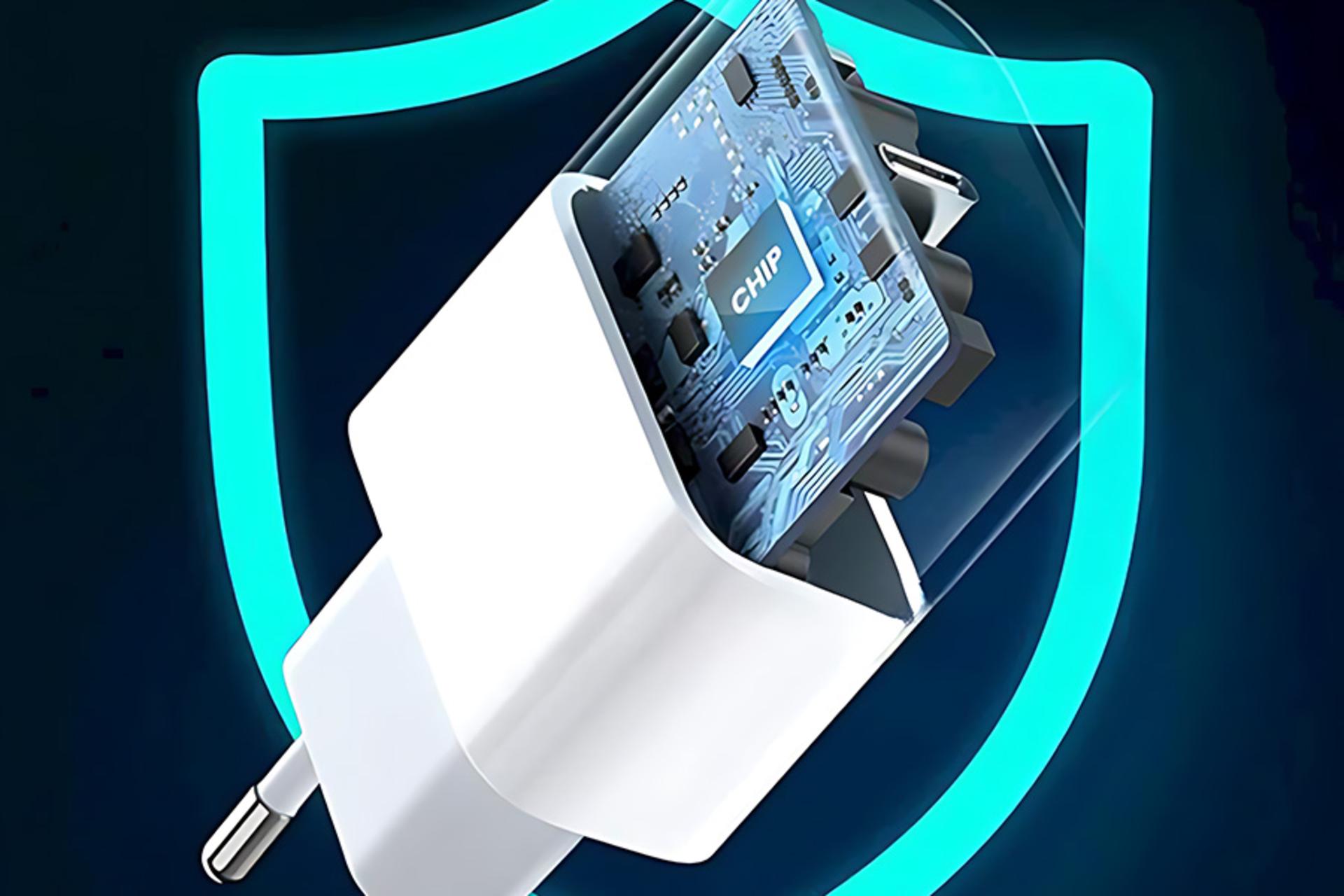 نمای داخلی شارژر یوگرین UGREEN CD137-50698 With Lightning Cable