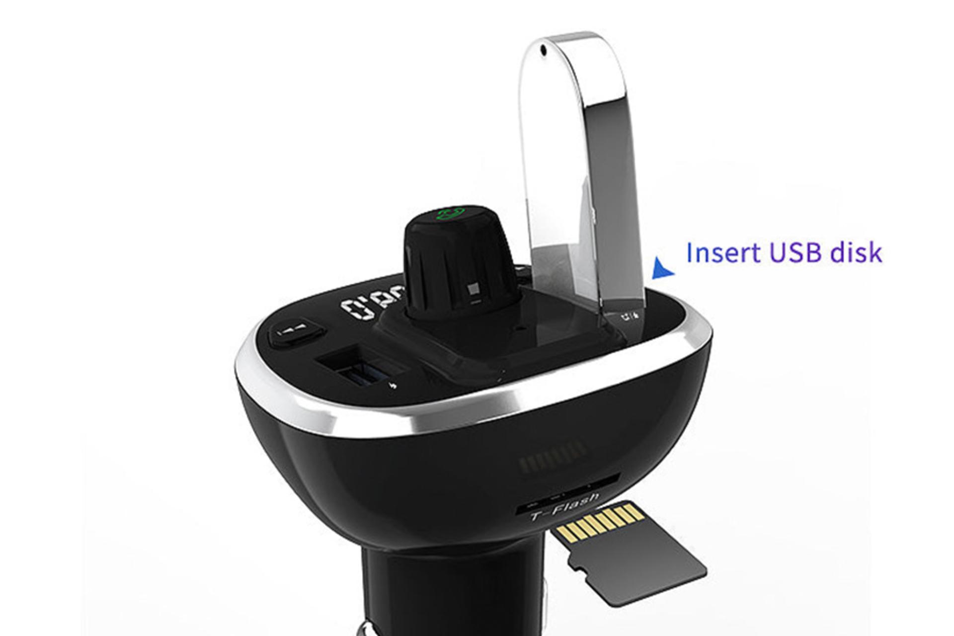 محل اتصال کارت حافظه و فلش مموری در شارژر پرو وان ProOne PFT93