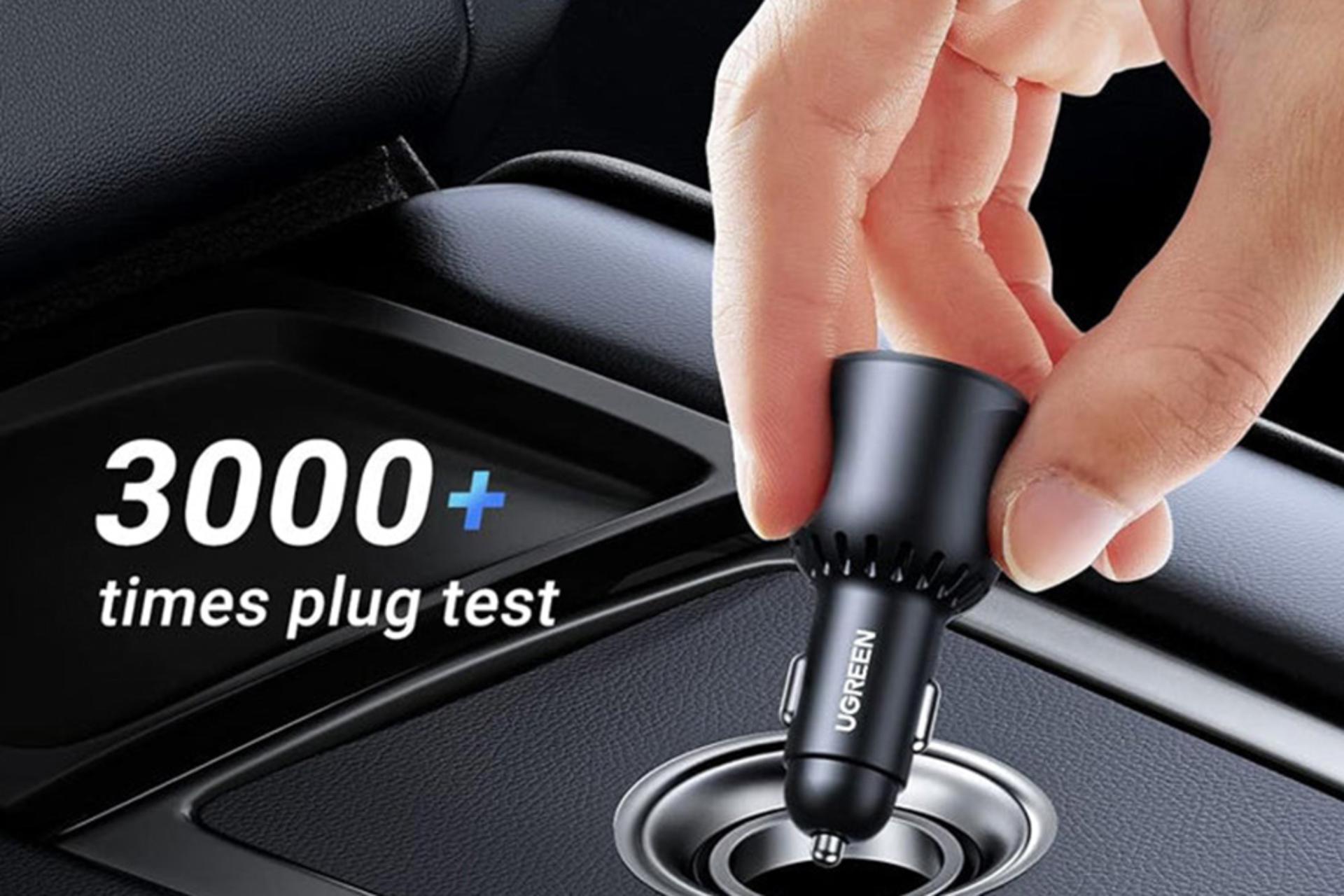 ابعاد شارژر یوگرین UGREEN CD293-90413 در دست