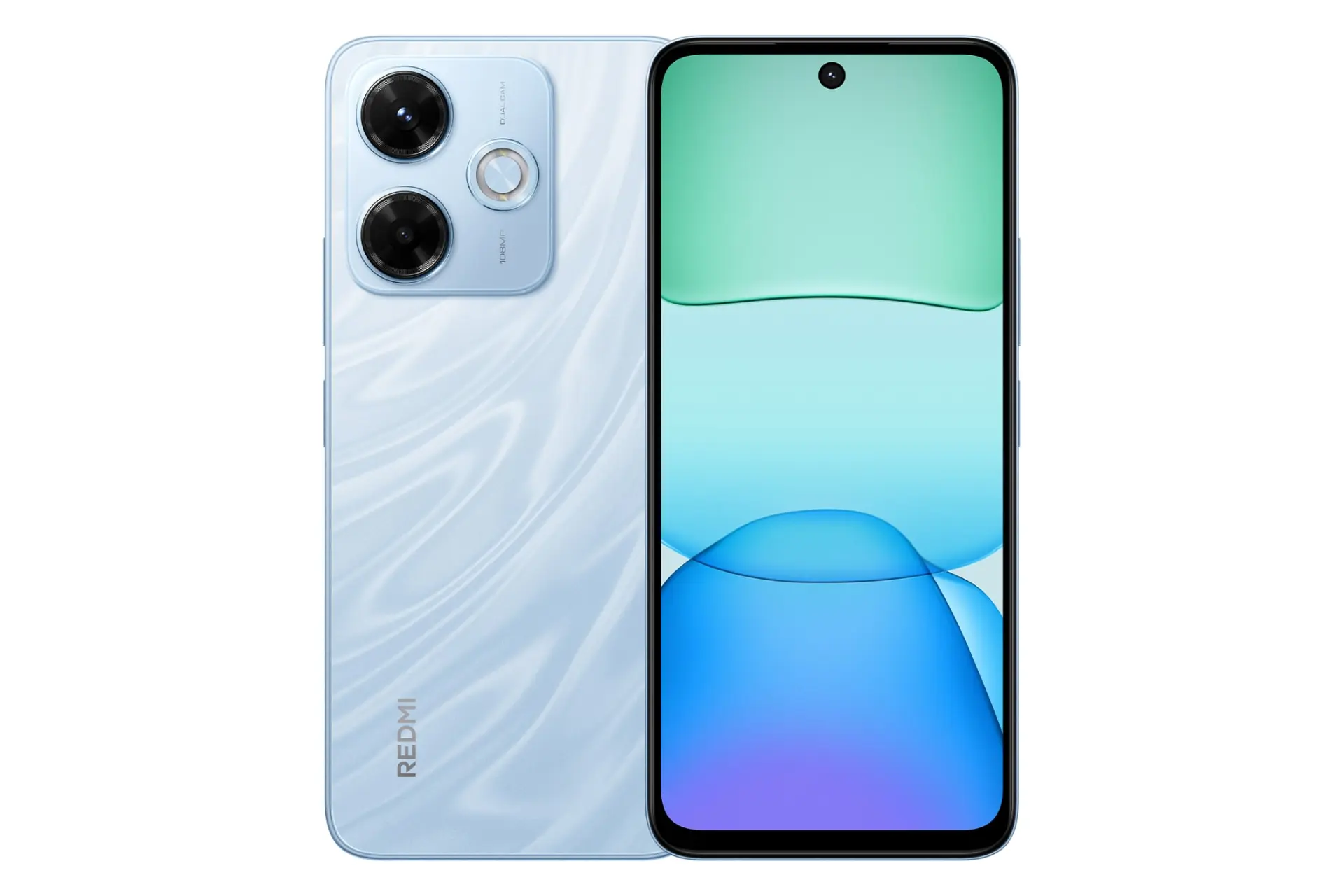 پنل جلو و پشت گوشی موبایل ردمی 13x شیائومی آبی / Xiaomi Redmi 13x