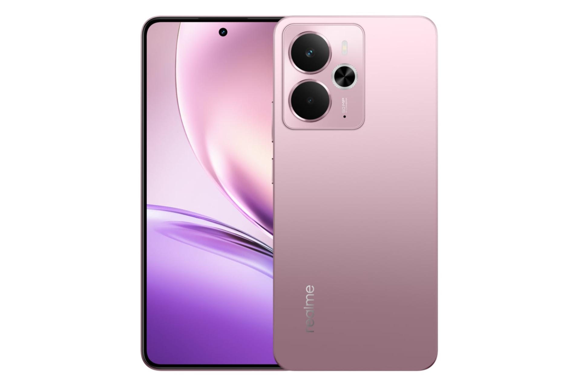 پنل جلو و پشت گوشی موبایل ریلمی Realme 14 صورتی