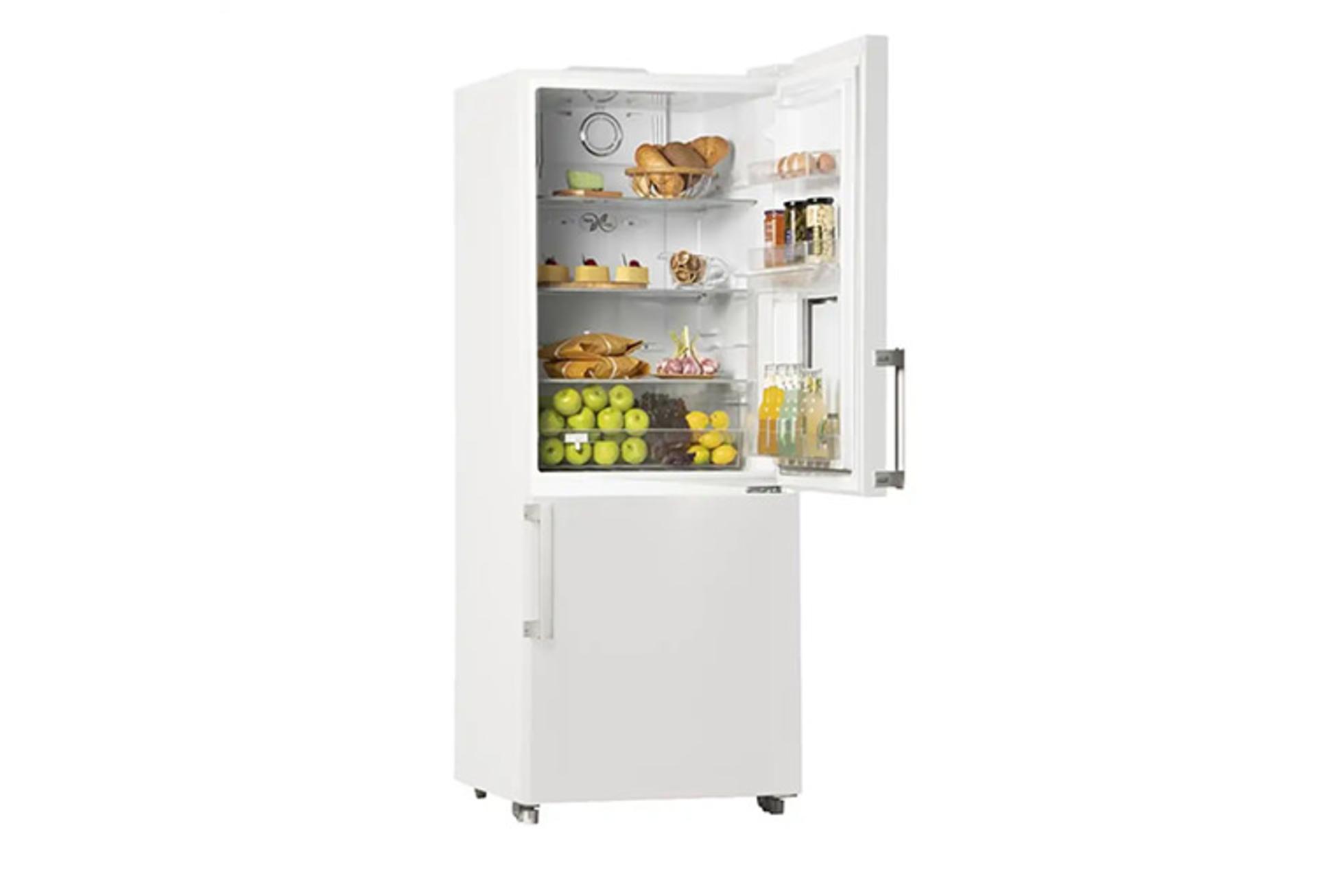 یخچال فریزر امرسان Emersun CB24A1 رنگ سفید درب باز