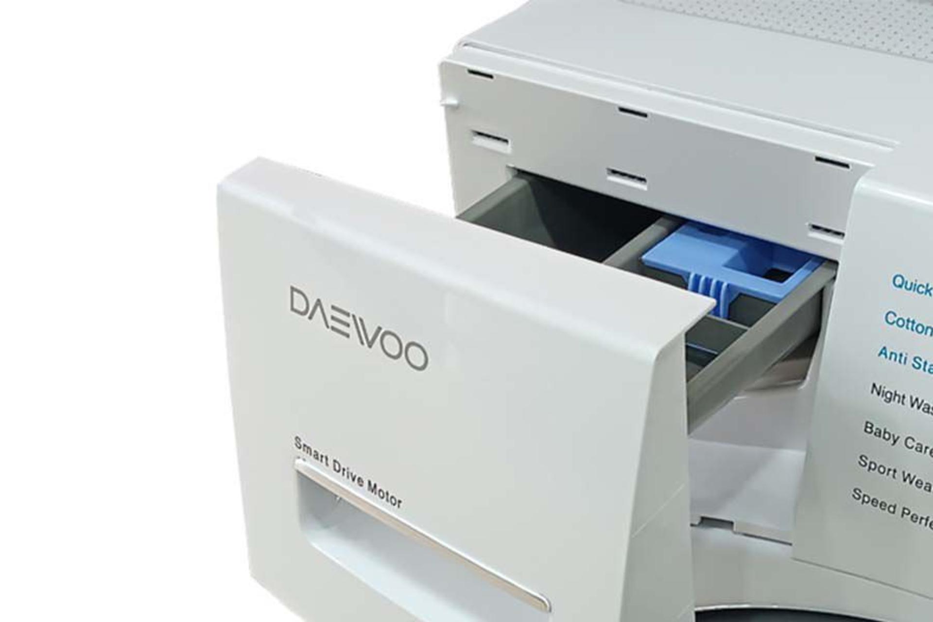ماشین لباسشویی دوو Daewoo LM-980 نمای کشوی پودر و مایع