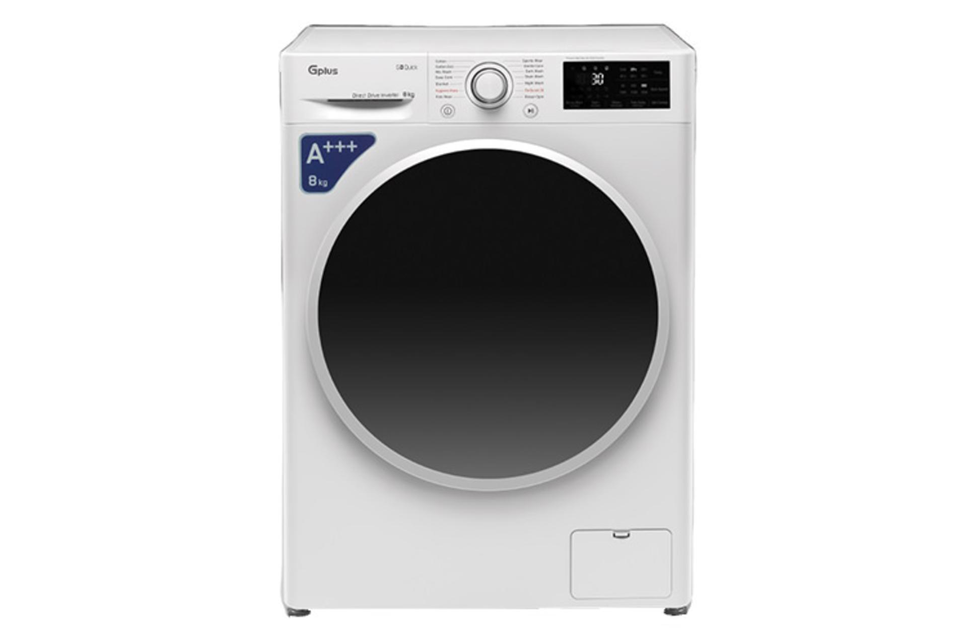 ماشین لباسشویی جی پلاس Gplus GWM-M870 نمای جلو