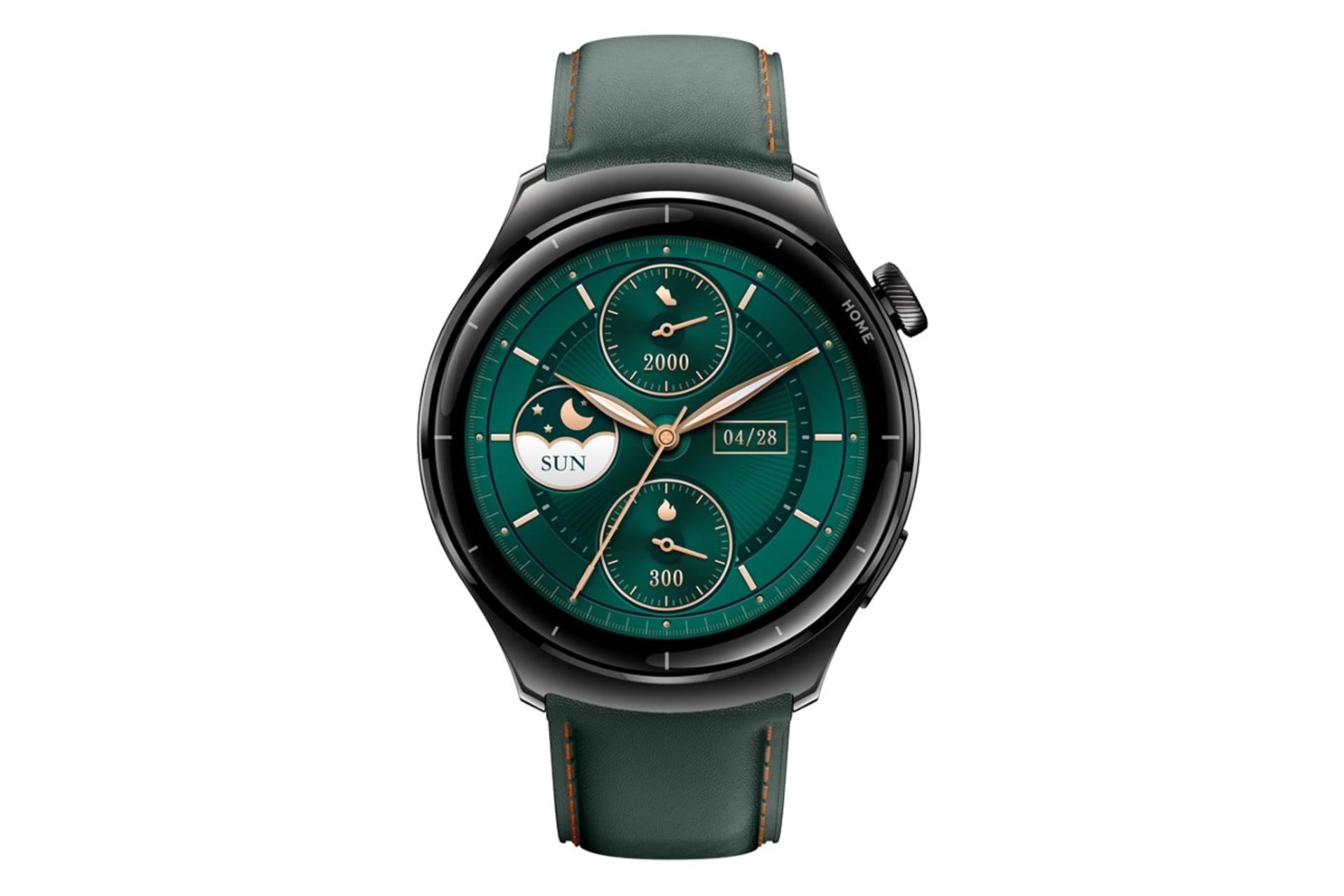 نمای روبرو ساعت هوشمند شیائومی Xiaomi Mibro Lite 3 Pro مشکی