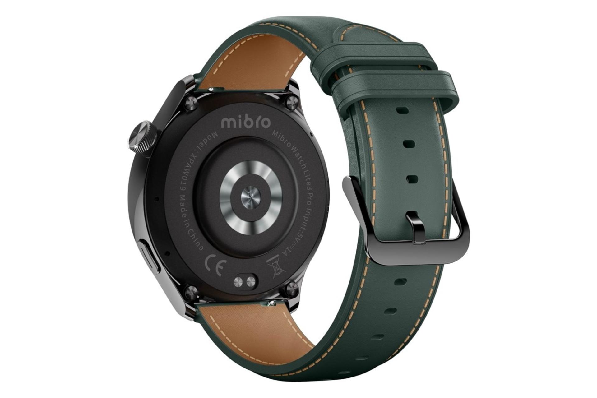 پشت ساعت هوشمند شیائومی Xiaomi Mibro Lite 3 Pro مشکی