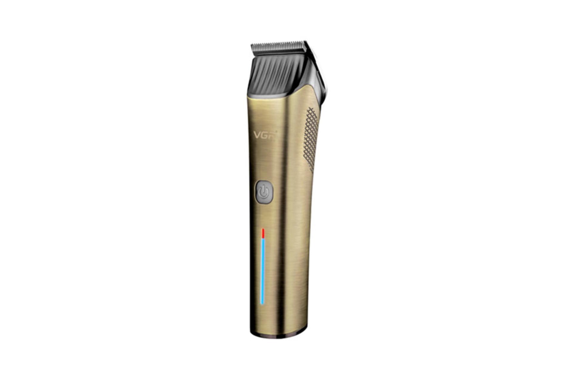 ماشین اصلاح و ریش تراش وی جی آر VGR V-669 نمای جلو و جانبی