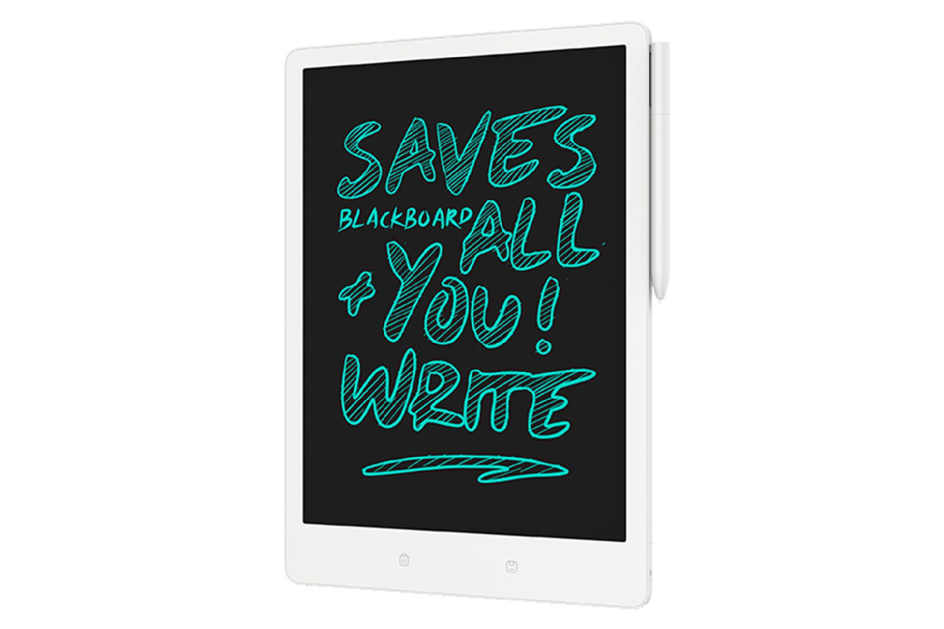رزولوشن و کیفیت تصویر کاغذ دیجیتال شیائومی Mijia LCD Small Blackboard Storage Edition 13.5 inches