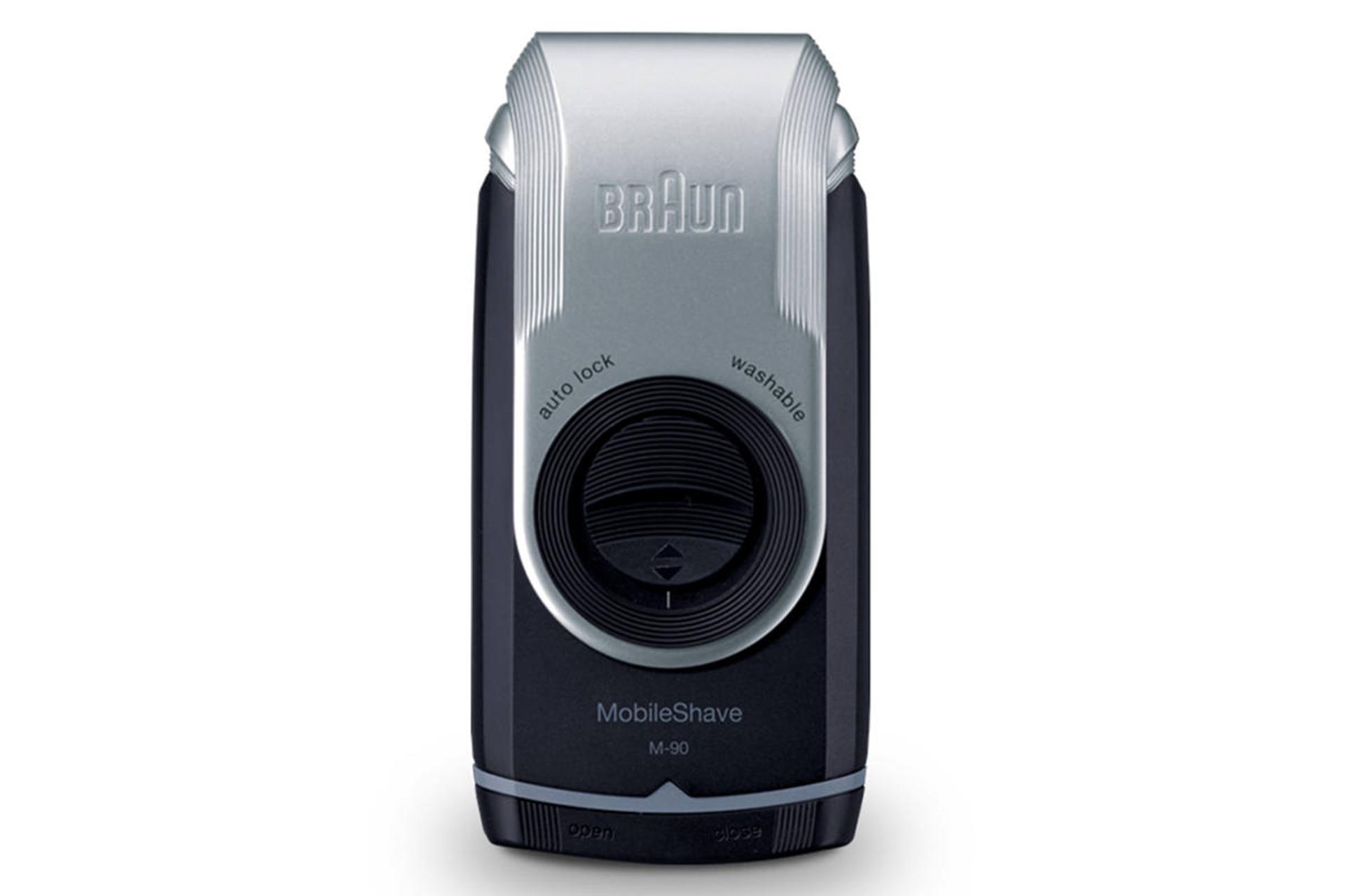 ماشین اصلاح و ریش تراش براون Braun M-90 نمای جلو