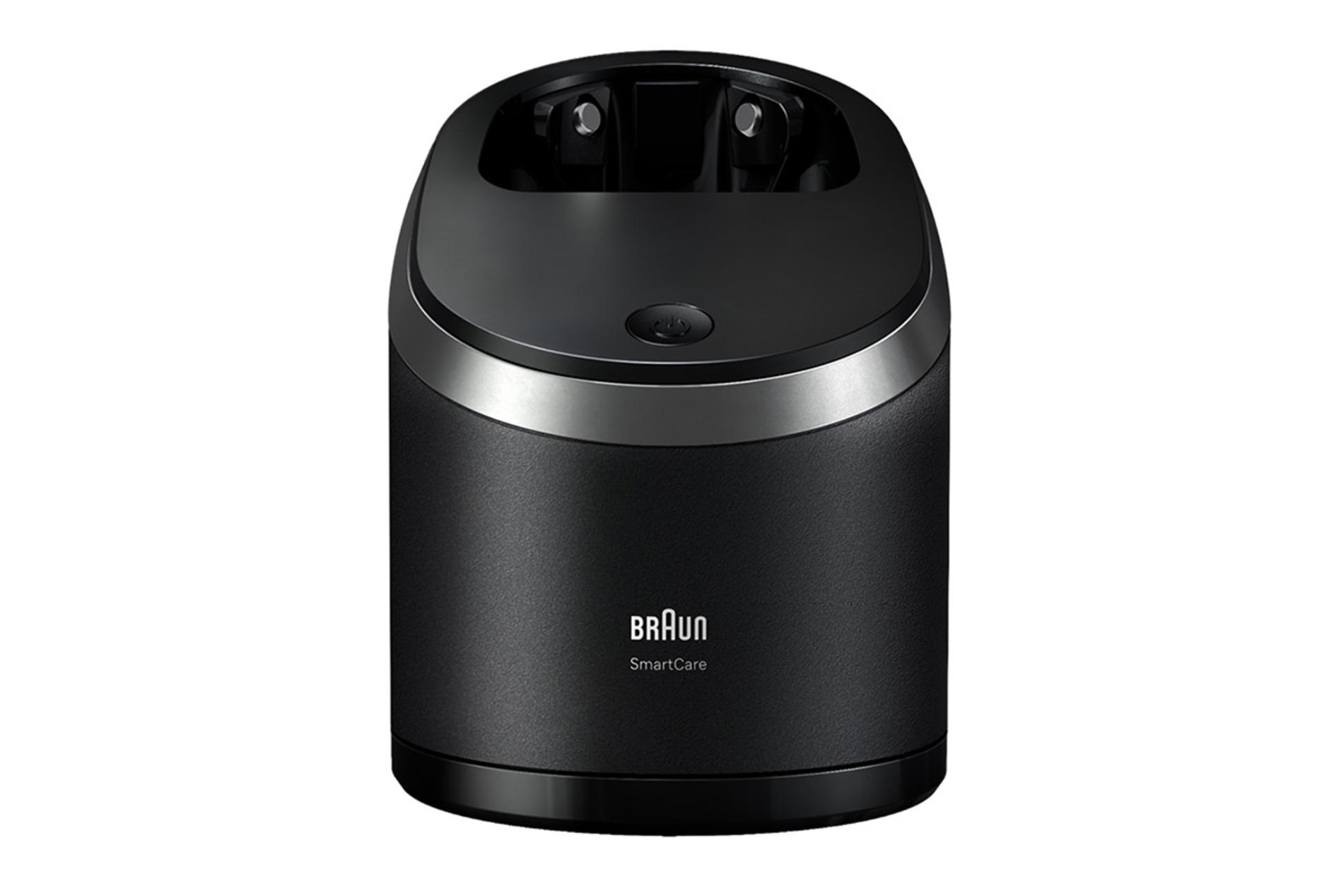 ماشین اصلاح و ریش تراش براون Braun 9569cc نمای پایه شارژ