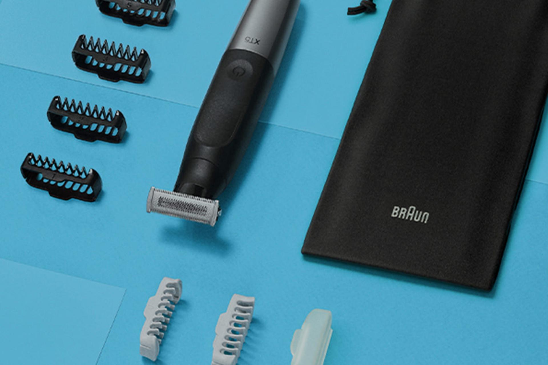 ماشین اصلاح و ریش تراش براون Braun XT5200 لوازم همراه