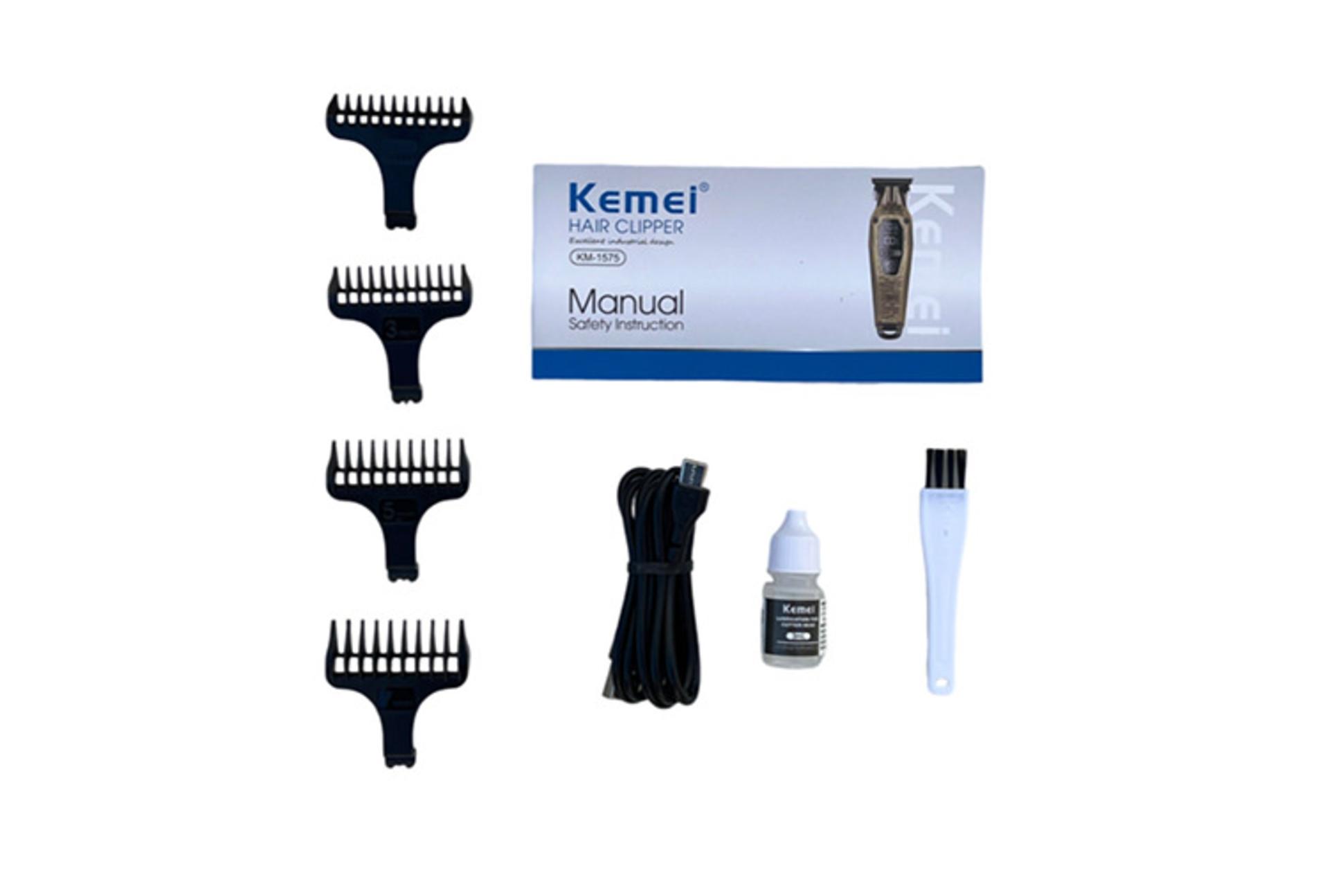 ماشین اصلاح و ریش تراش کیمی Kemei KM-1575 لوازم همراه