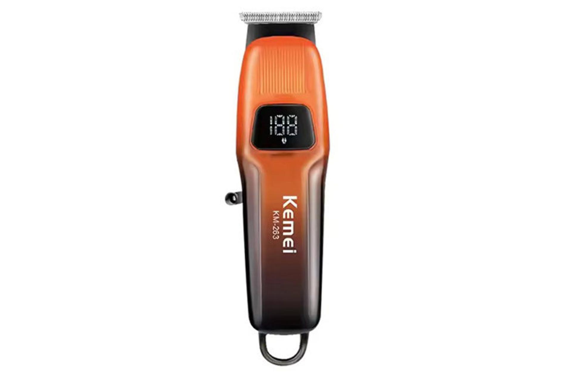 ماشین اصلاح و ریش تراش کیمی Kemei KM-263 نمای جلو