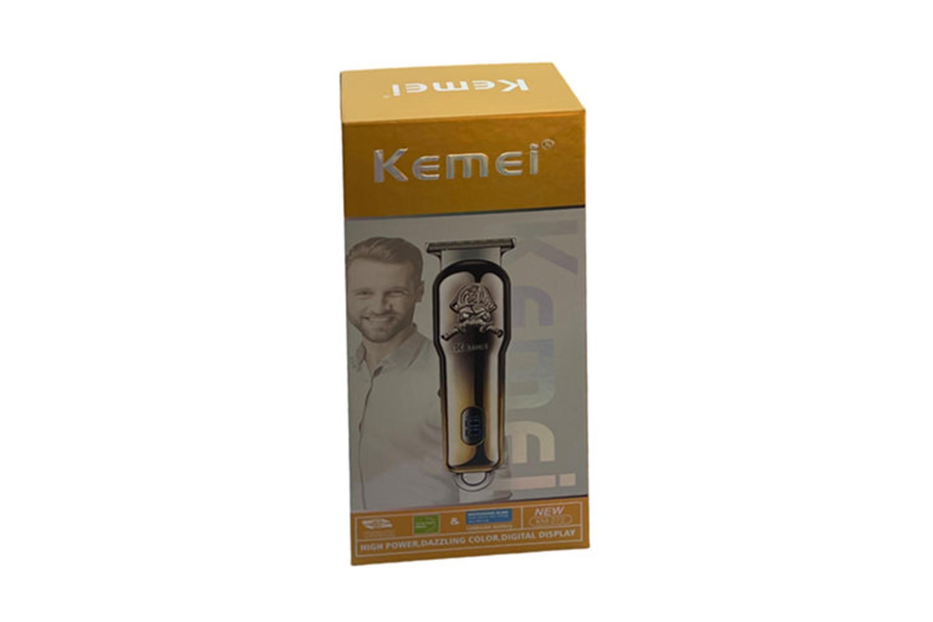 ماشین اصلاح و ریش تراش کیمی Kemei KM-272 جعبه و بسته بندی