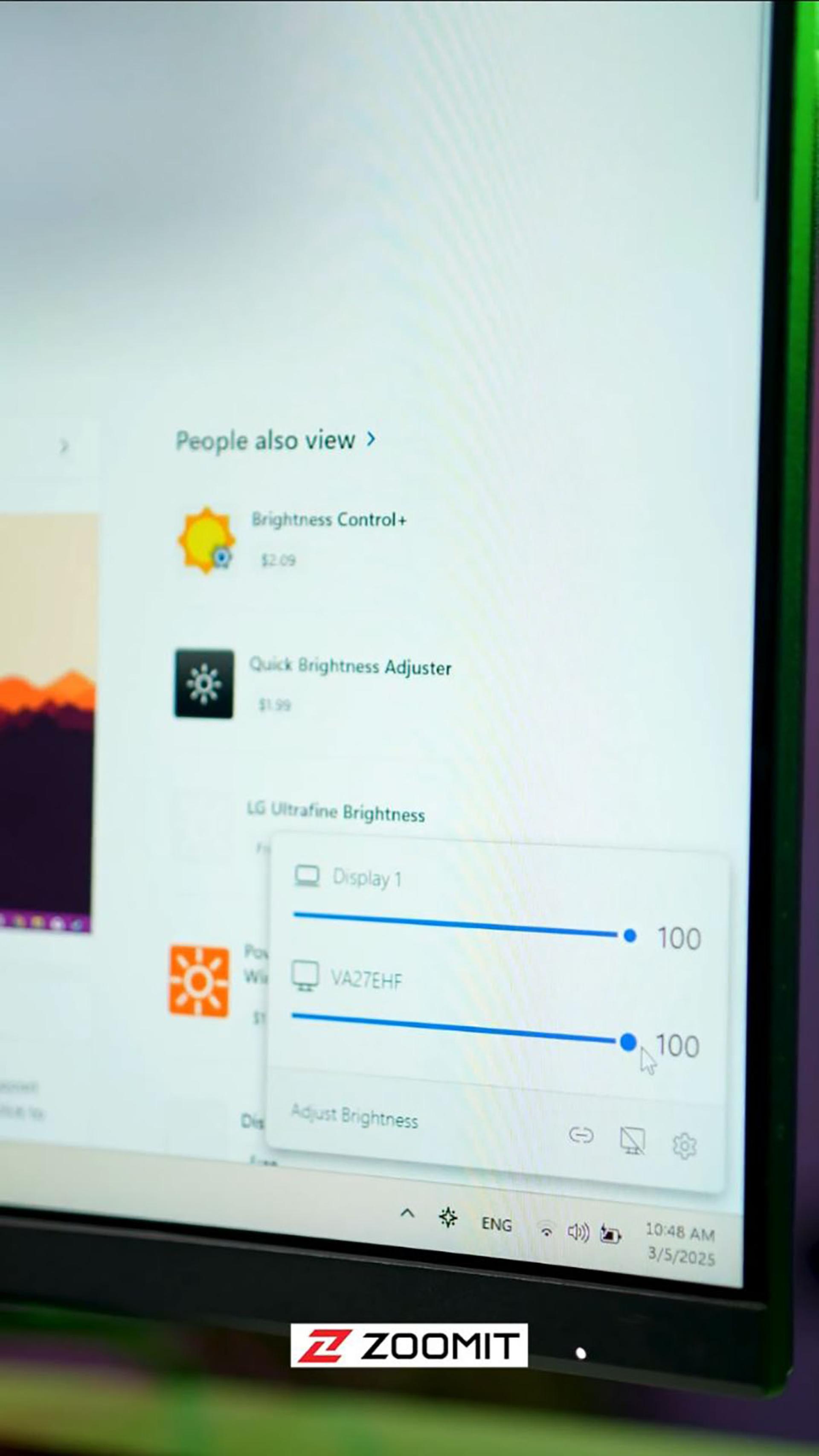 کنترل روشنایی مانیتور با یک کلیک! 💡🖥️