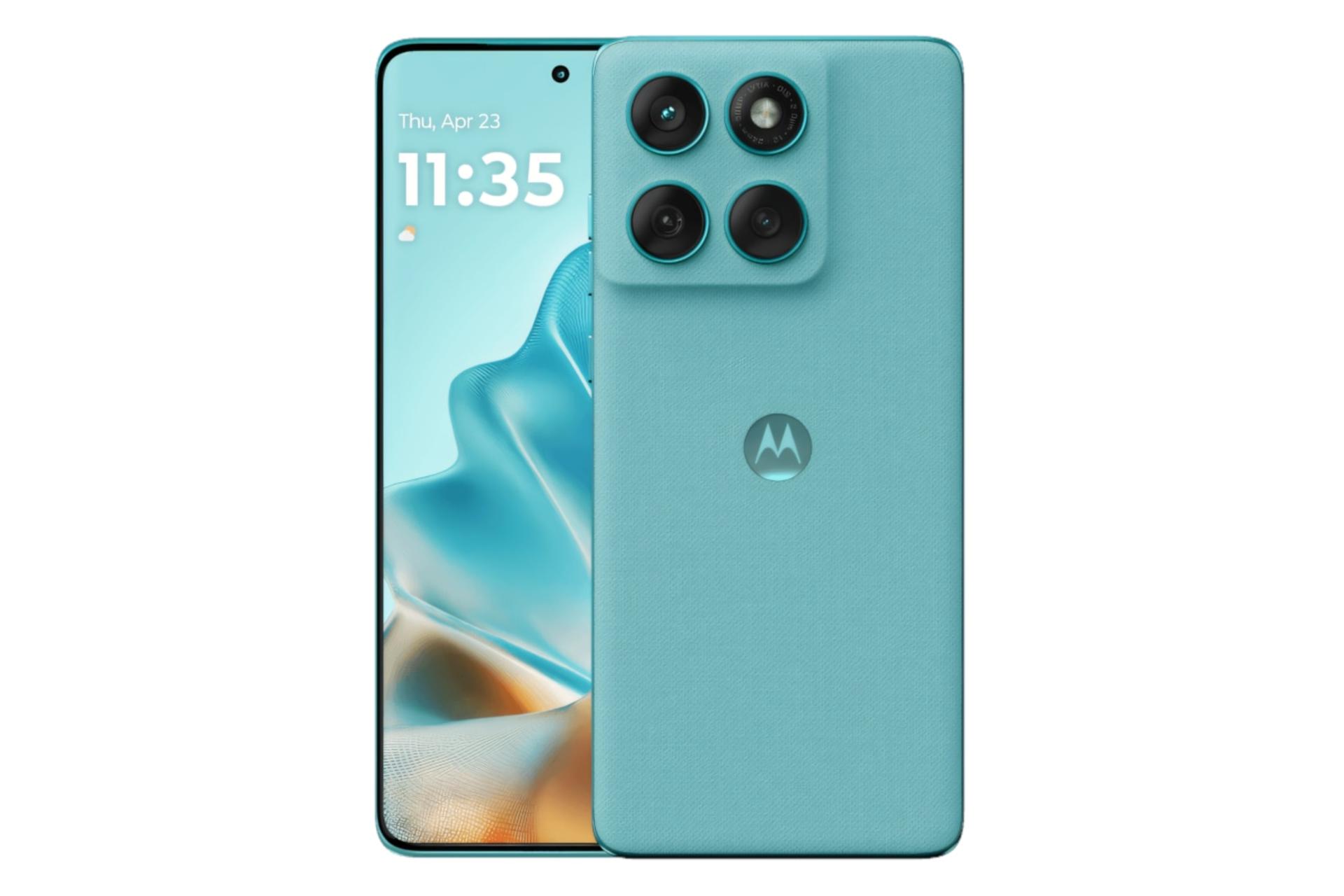 پنل جلو و پشت گوشی موبایل موتورولا اج 60 فیوژن سبز / Motorola Edge 60 Fusion