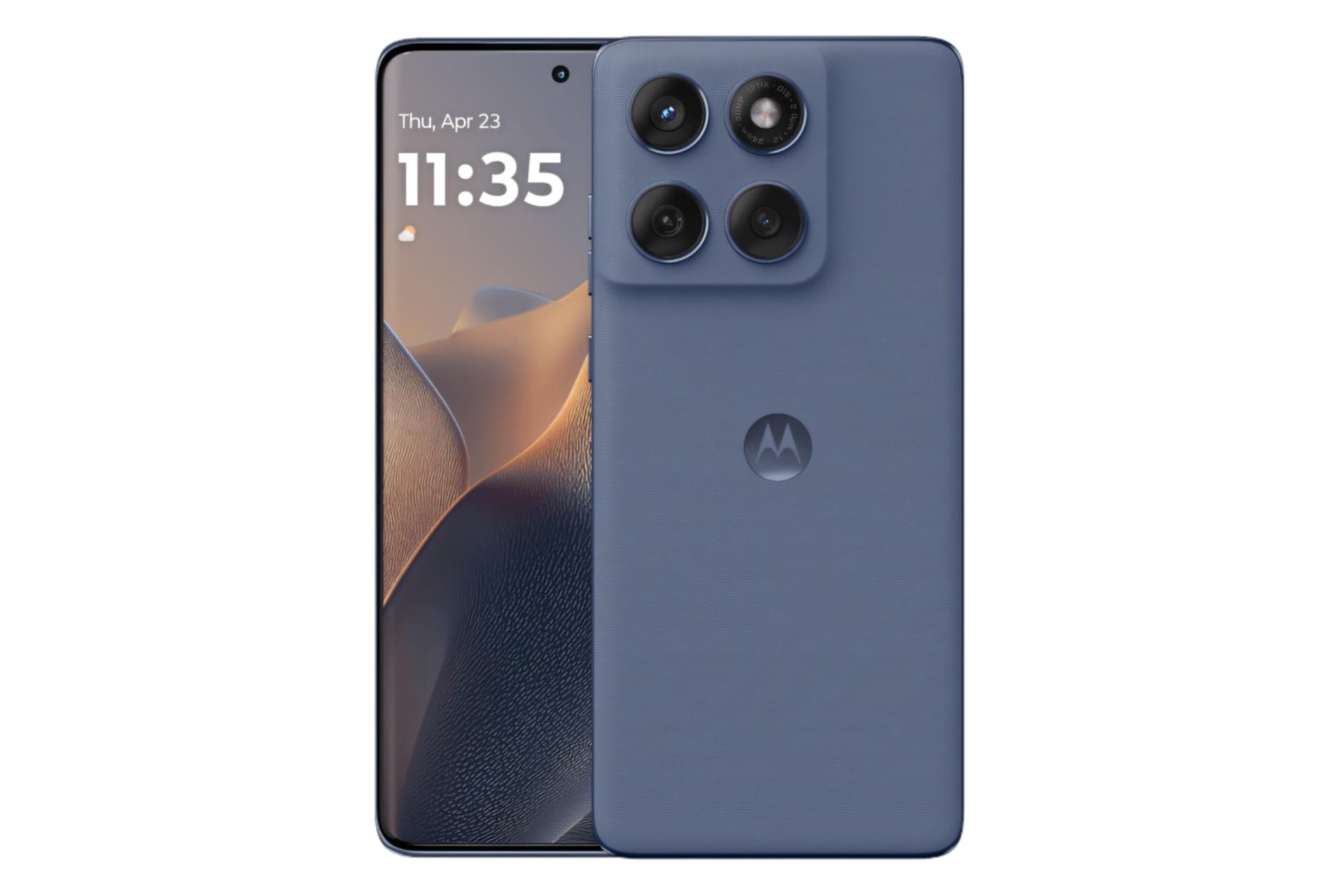 پنل جلو و پشت گوشی موبایل موتورولا اج 60 فیوژن بنفش / Motorola Edge 60 Fusion