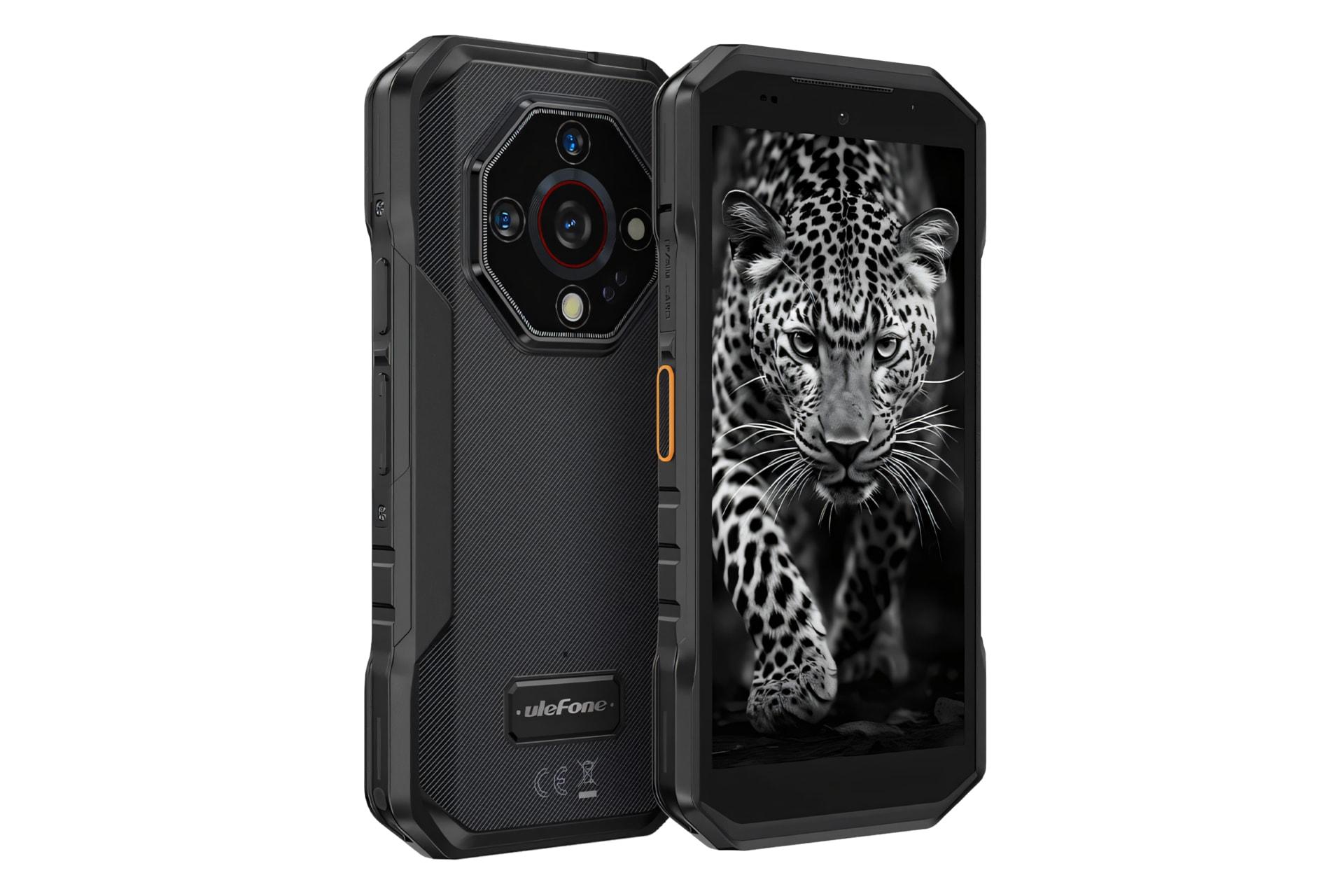 پنل جلو و پشت گوشی موبایل آرمور X32 یولفون مشکی / Ulefone Armor X32