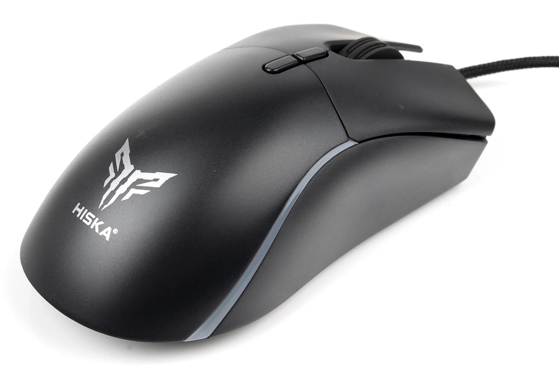 نمای پشتی ماوس هیسکا HISKA HX-MOG340