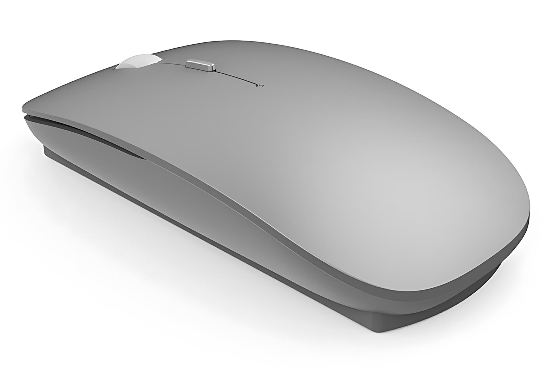 نمای پشتی رنگ نقره ای ماوس ویوو WiWU WM101ax