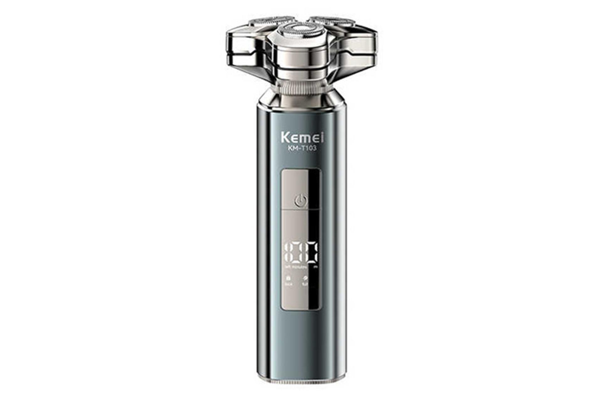 ماشین اصلاح و ریش تراش کیمی Kemei KM-T103 نمای جلو