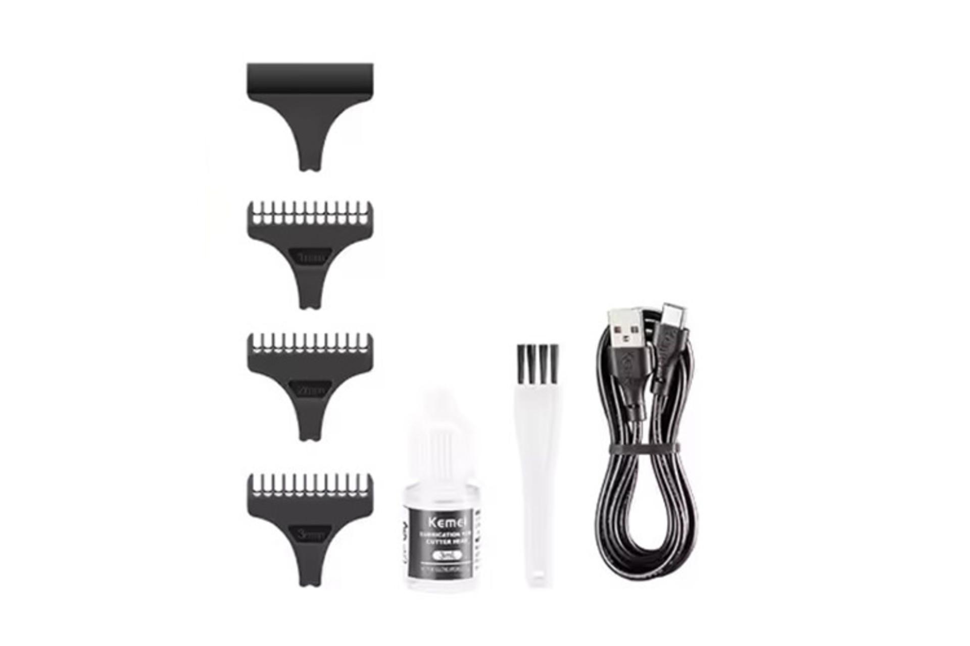 ماشین اصلاح و ریش تراش کیمی Kemei KM-026 شانه ها و لوازم همراه