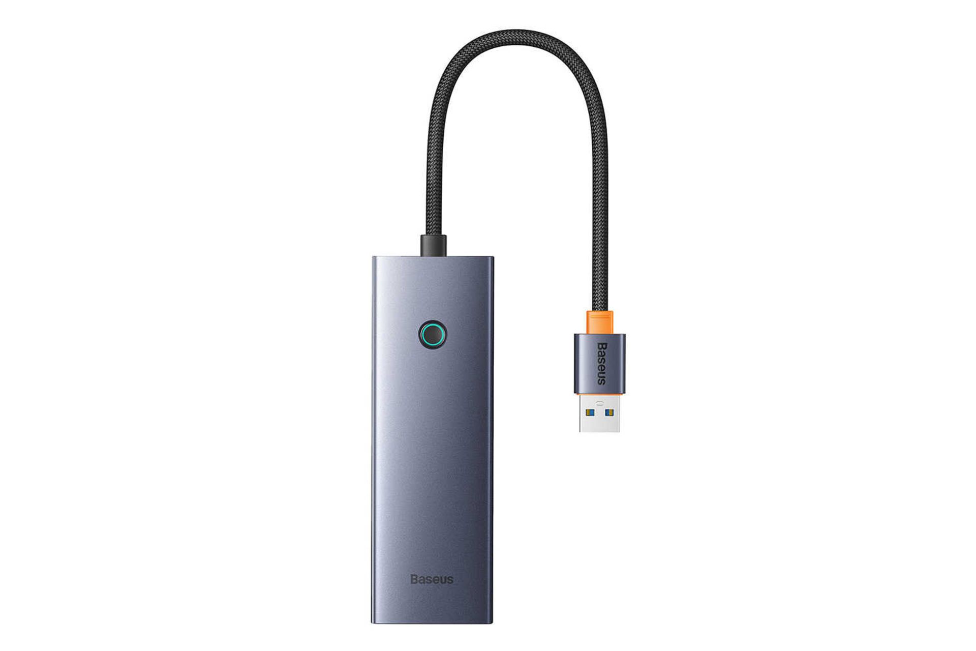 نمای بالای هاب USB-A باسئوس 4 پورت مدل BS-OH019