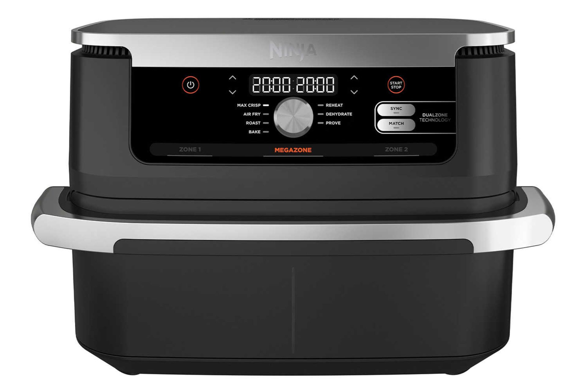 نمای جلوی هواپز نینجا AF500 رنگ مشکی