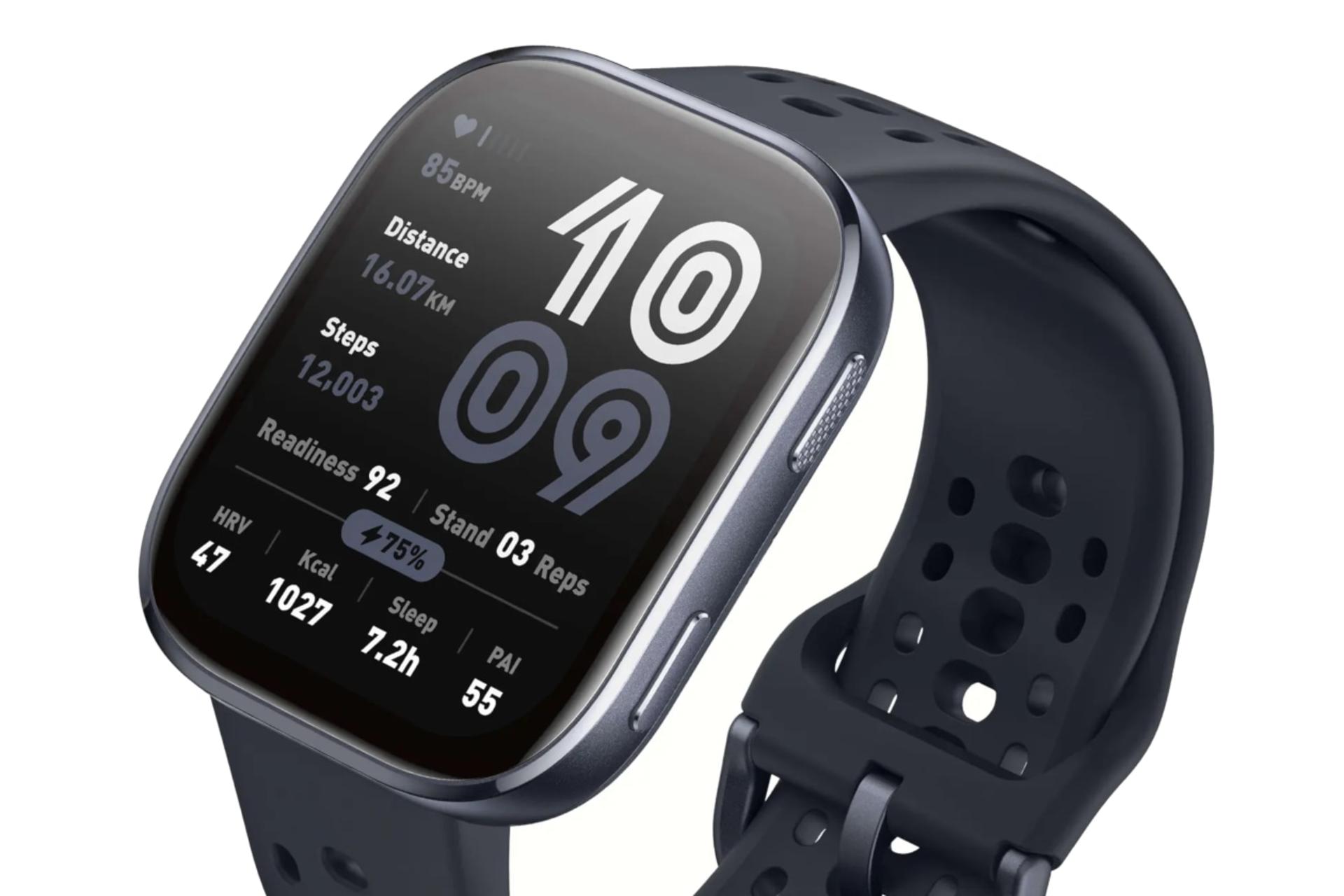 صفحه نمایش ساعت هوشمند امیزفیت Amazfit Bip 6 مشکی