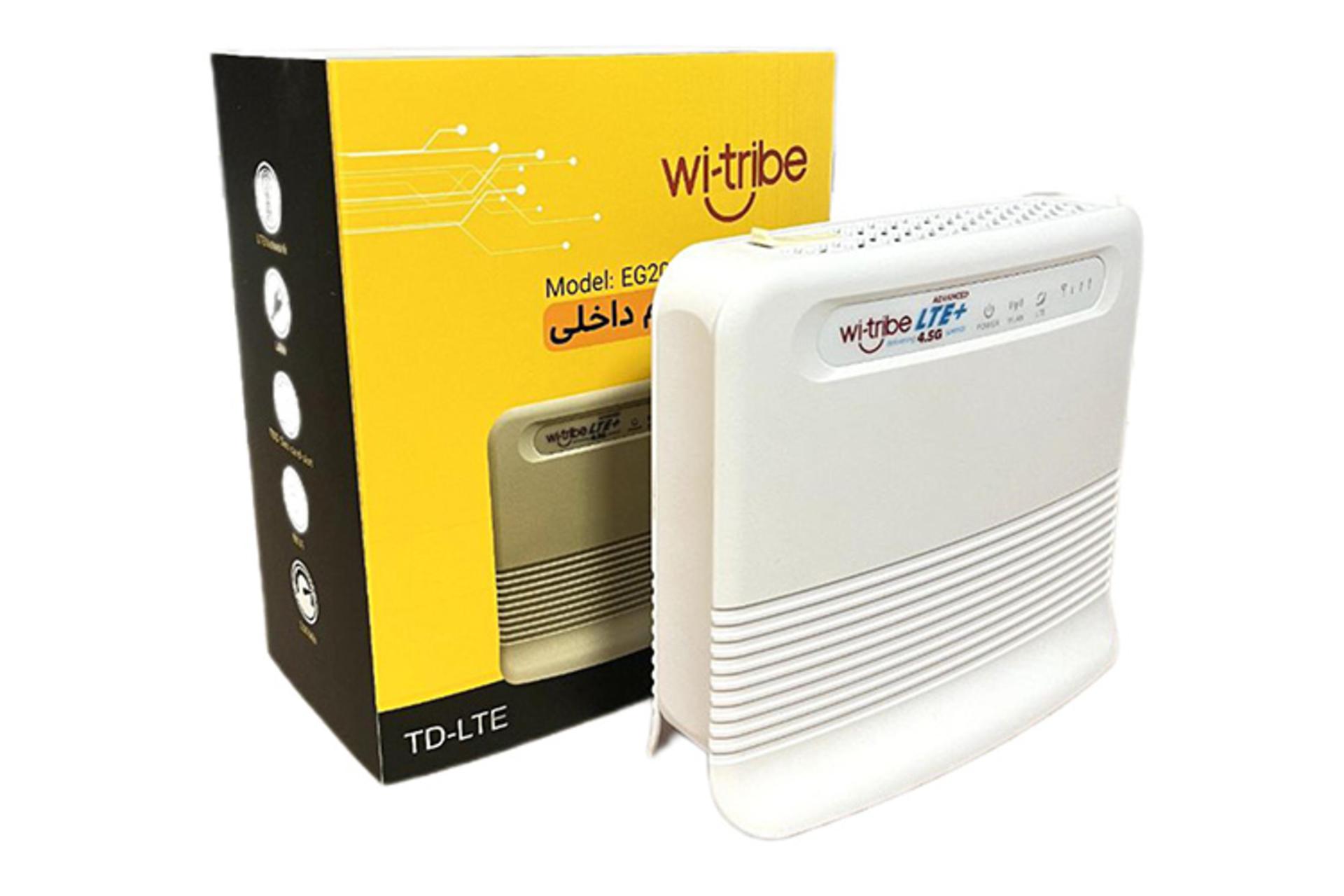 مودم و روتر سیم‌ کارتی وای ترایب Wi-tribe EG2030C-M2 به همراه جعبه