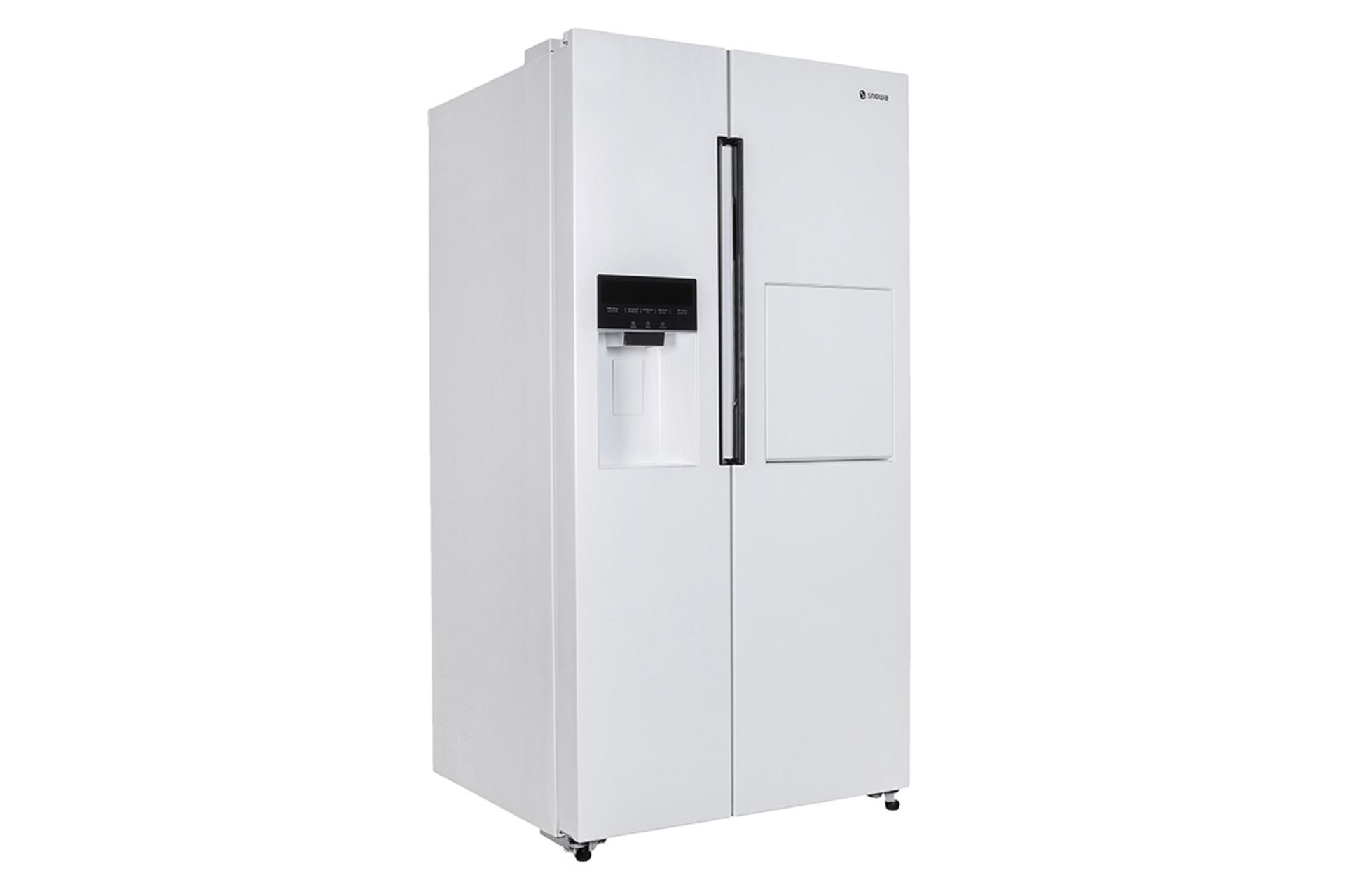 یخچال فریزر اسنوا Snowa S1Di-M210 نمای جلو و جانبی