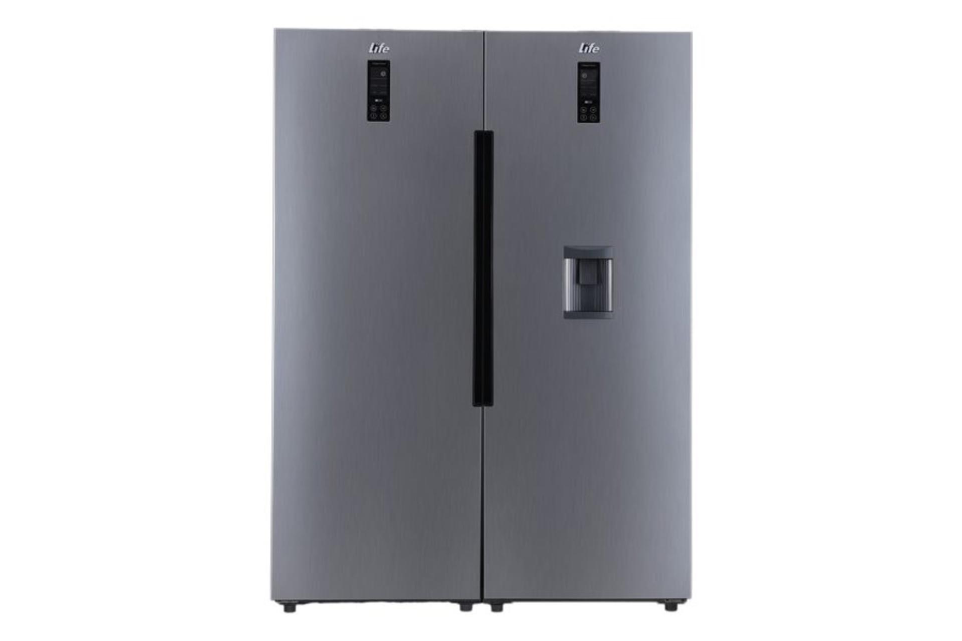 یخچال فریزر لایف مکس پلاس Life Max Plus نمای جلو