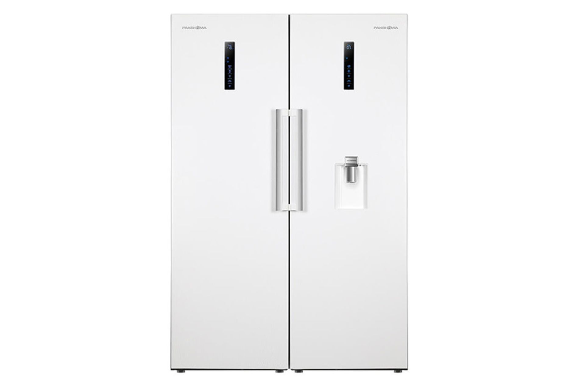 یخچال فریزر پاکشوما Pakshoma RTRA RTFA 901 نمای جلو رنگ سفید