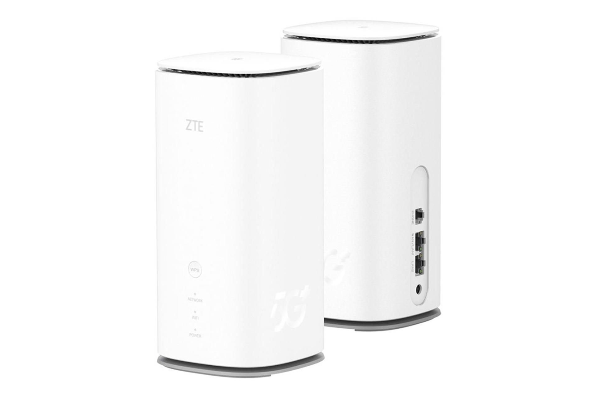 نمای کناری مودم و روتر سیم‌ کارتی زد تی ای ZTE MC888 Pro