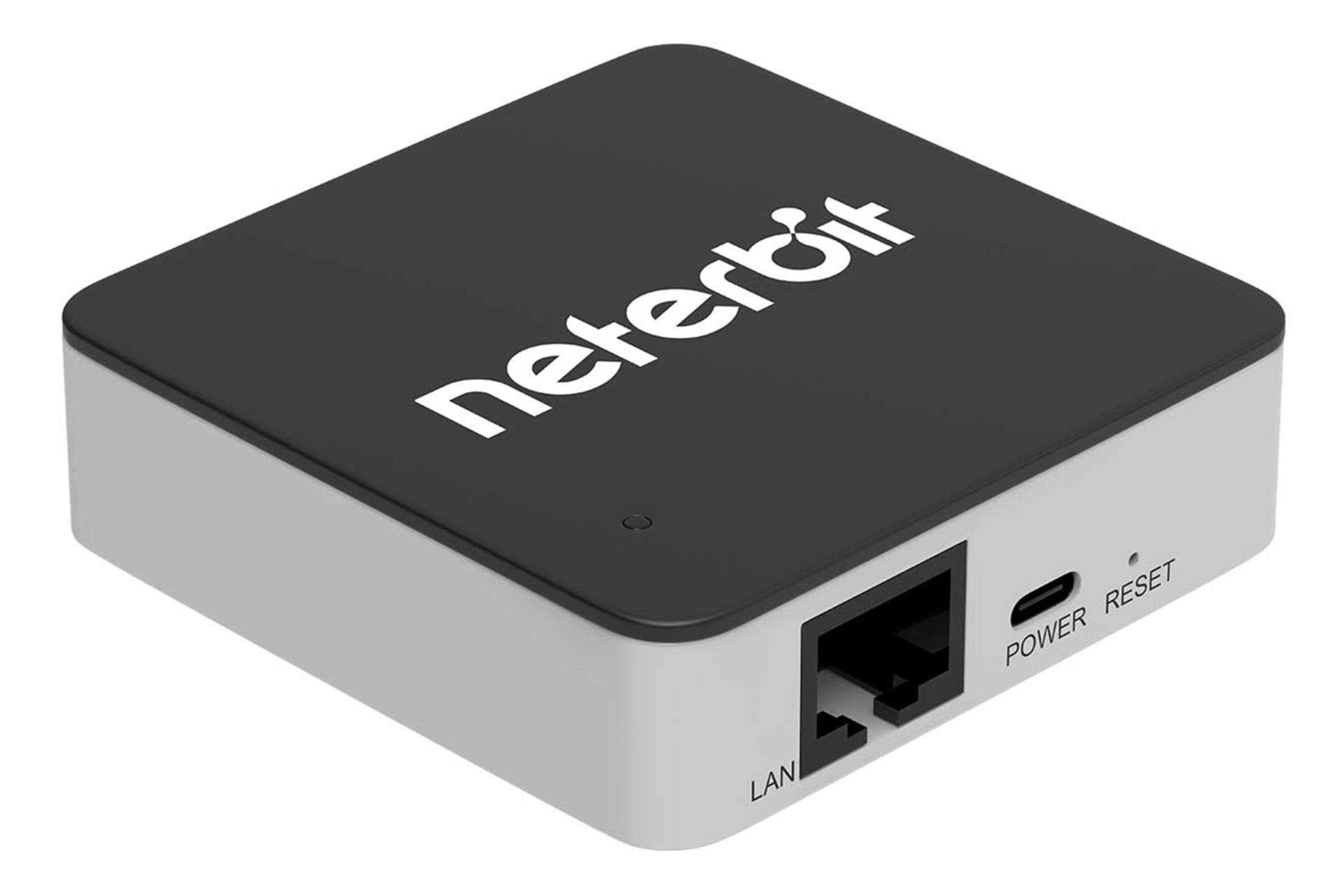 نمای کناری مودم و روتر سیم‌ کارتی نتربیت Neterbit NWR-MINI