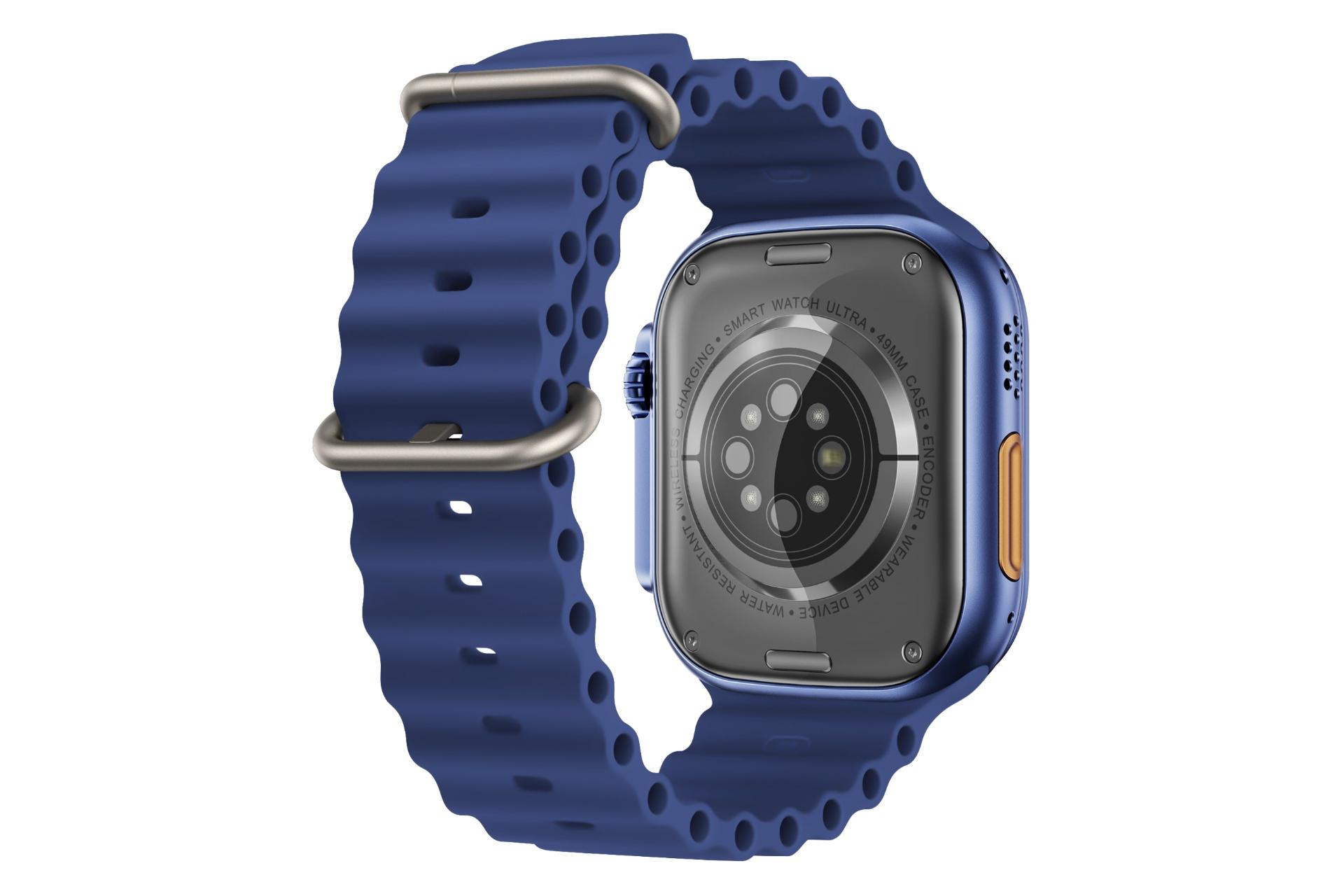 پشت ساعت هوشمند هیوامی Hivami Ultra Joy آبی