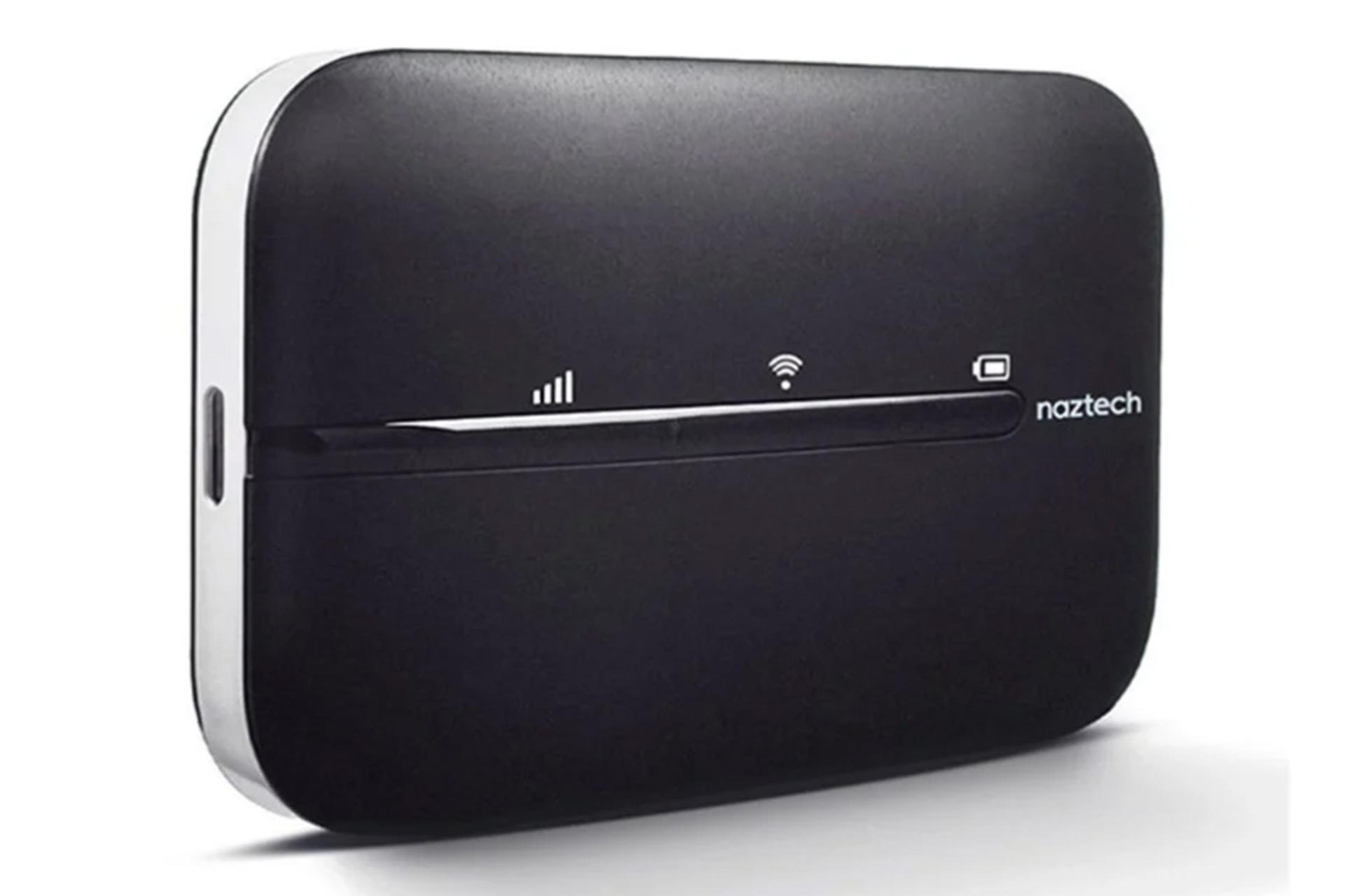 نمای کناری مودم و روتر سیم‌ کارتی نزتک Naztech NZT-77CT