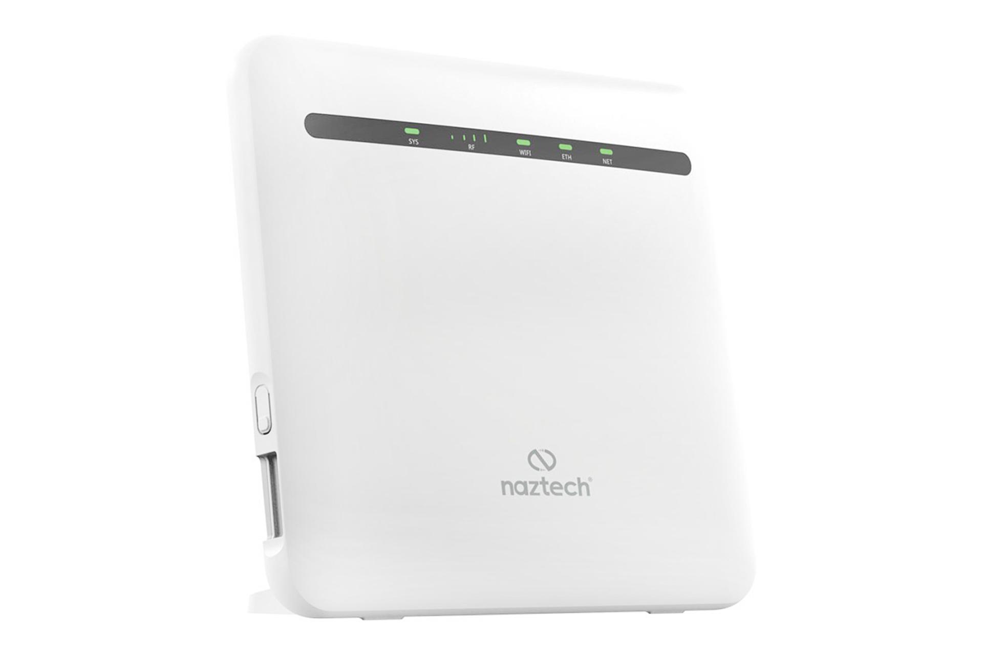 نمای کناری مودم و روتر سیم‌ کارتی نزتک Naztech NZT-TDX1100