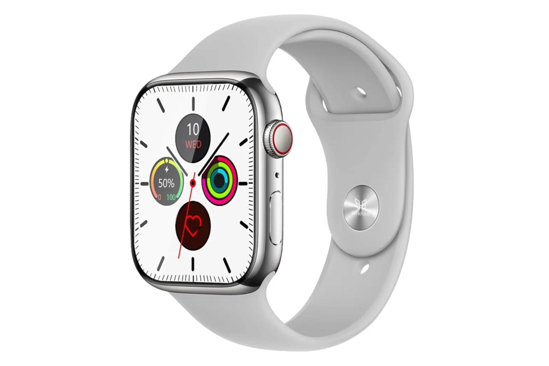 ساعت هوشمند هیوامی Hivami Elevate نقره ای