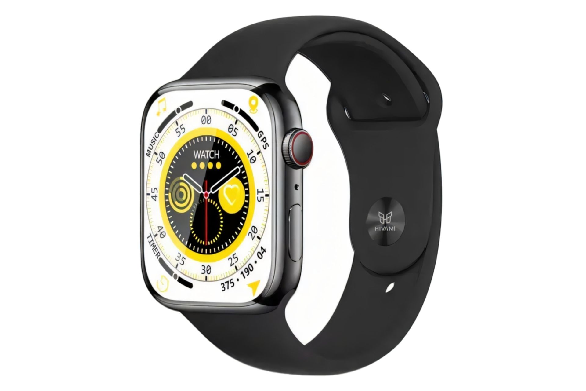 ساعت هوشمند هیوامی Hivami Elevate مشکی