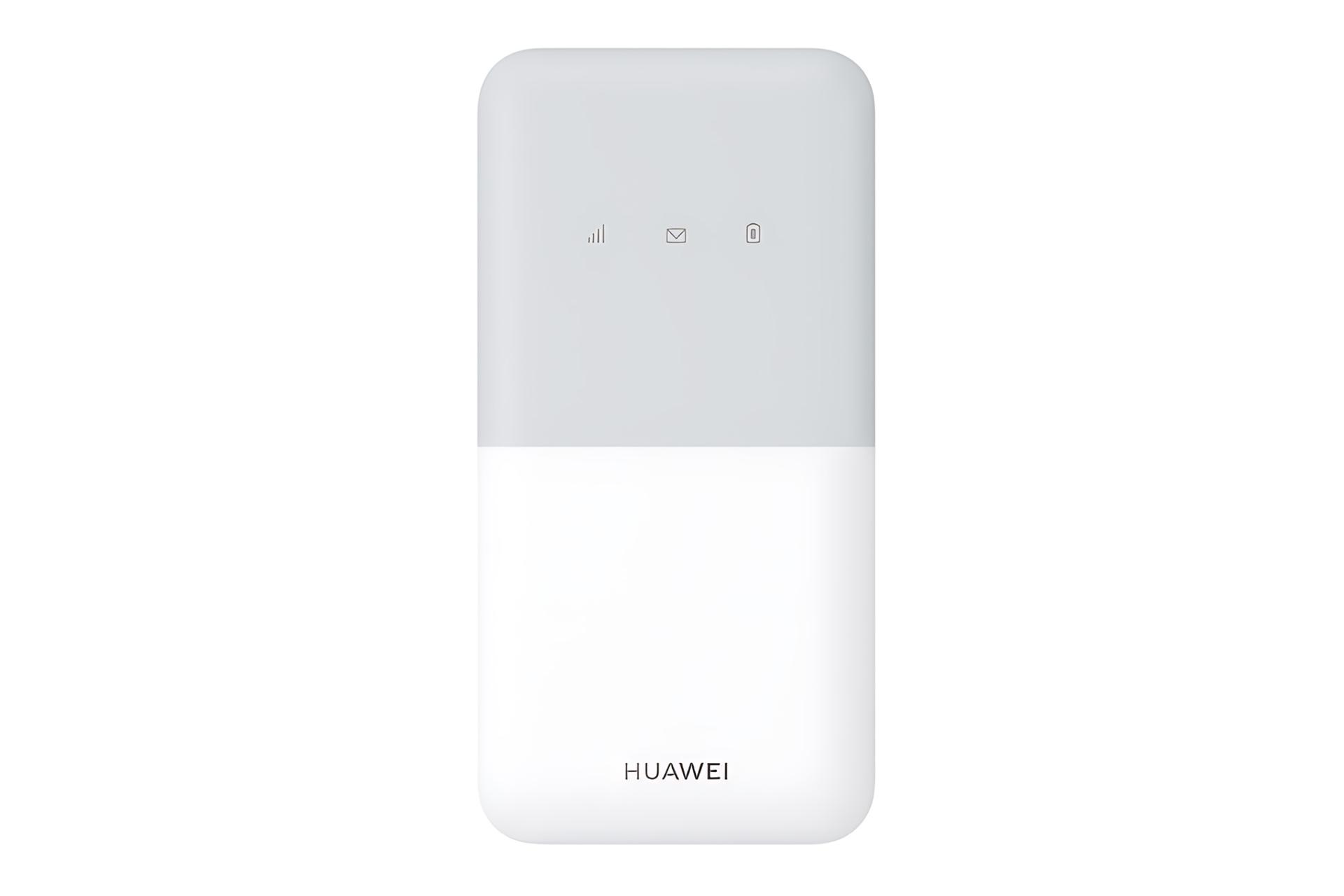رنگ سفید مودم و روتر سیم‌ کارتی هواوی Huawei 4G Mobile WiFi 5